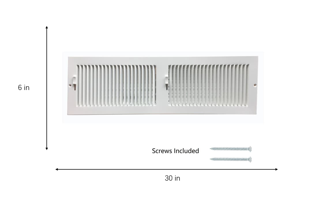 RELIABILT 5323006WH Sidewall-Ceiling-Registers - View #2