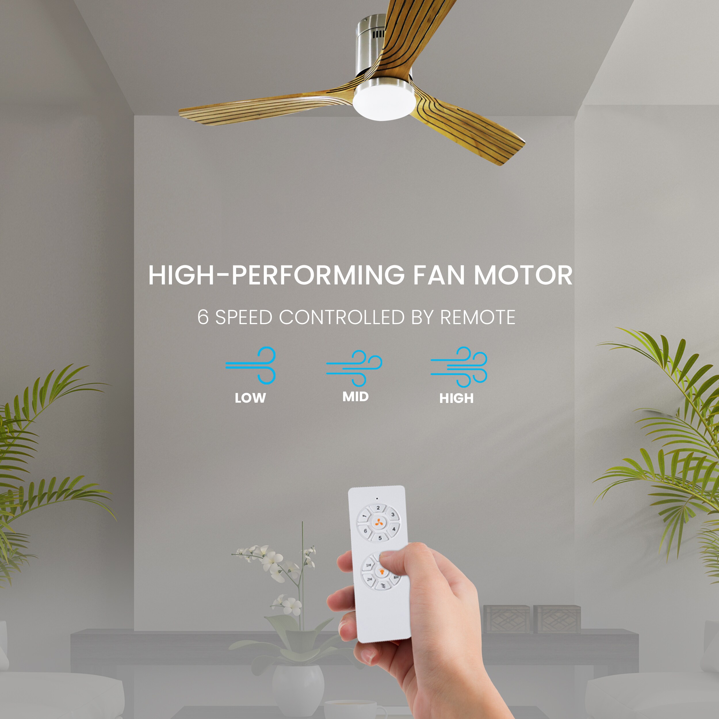 Utopia 4niture HAZPJSFL5207DCSXLED Ceiling-Fans - View #5