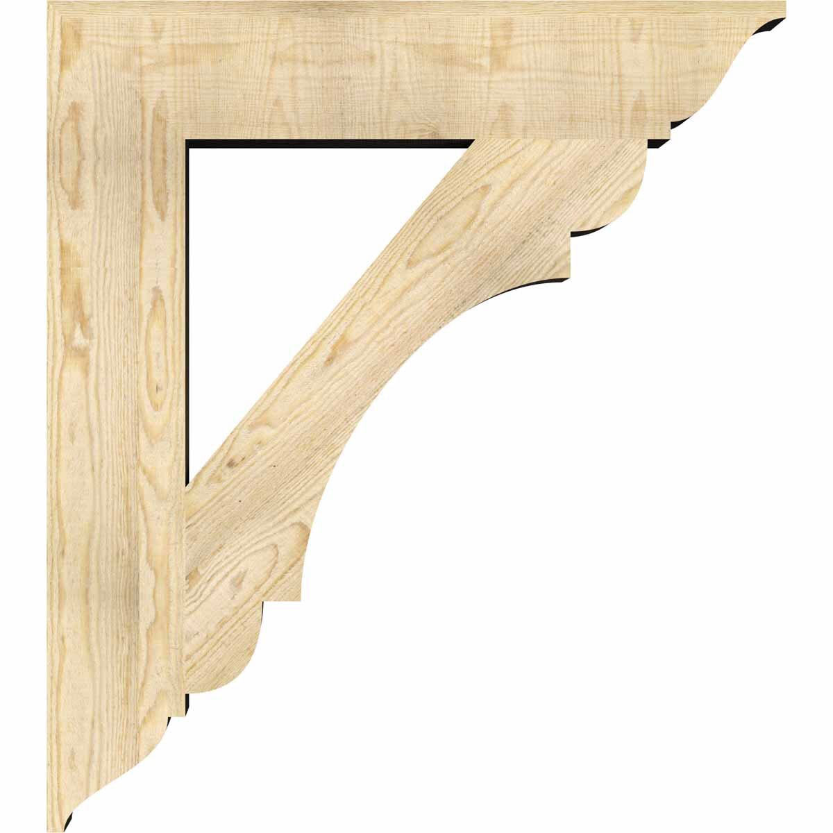 Ekena Millwork BKT06X26X38OLY01RDF Exterior-Brackets-Braces - View #3