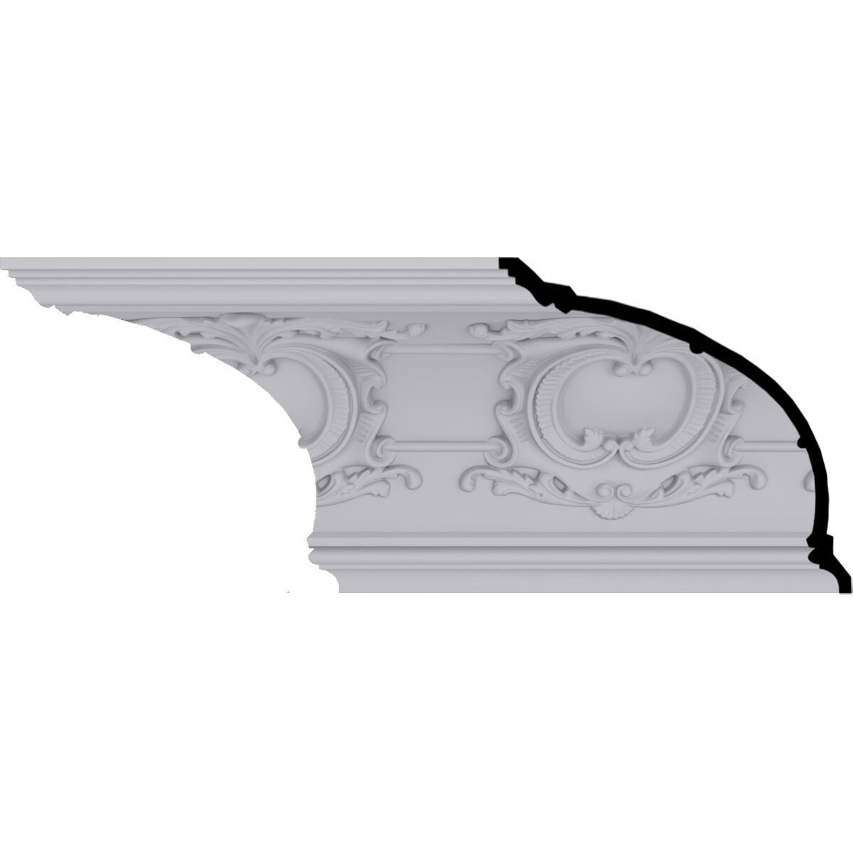 Ekena Millwork MLD12X12X17EM-CASE-8 Crown-Moulding - View #5