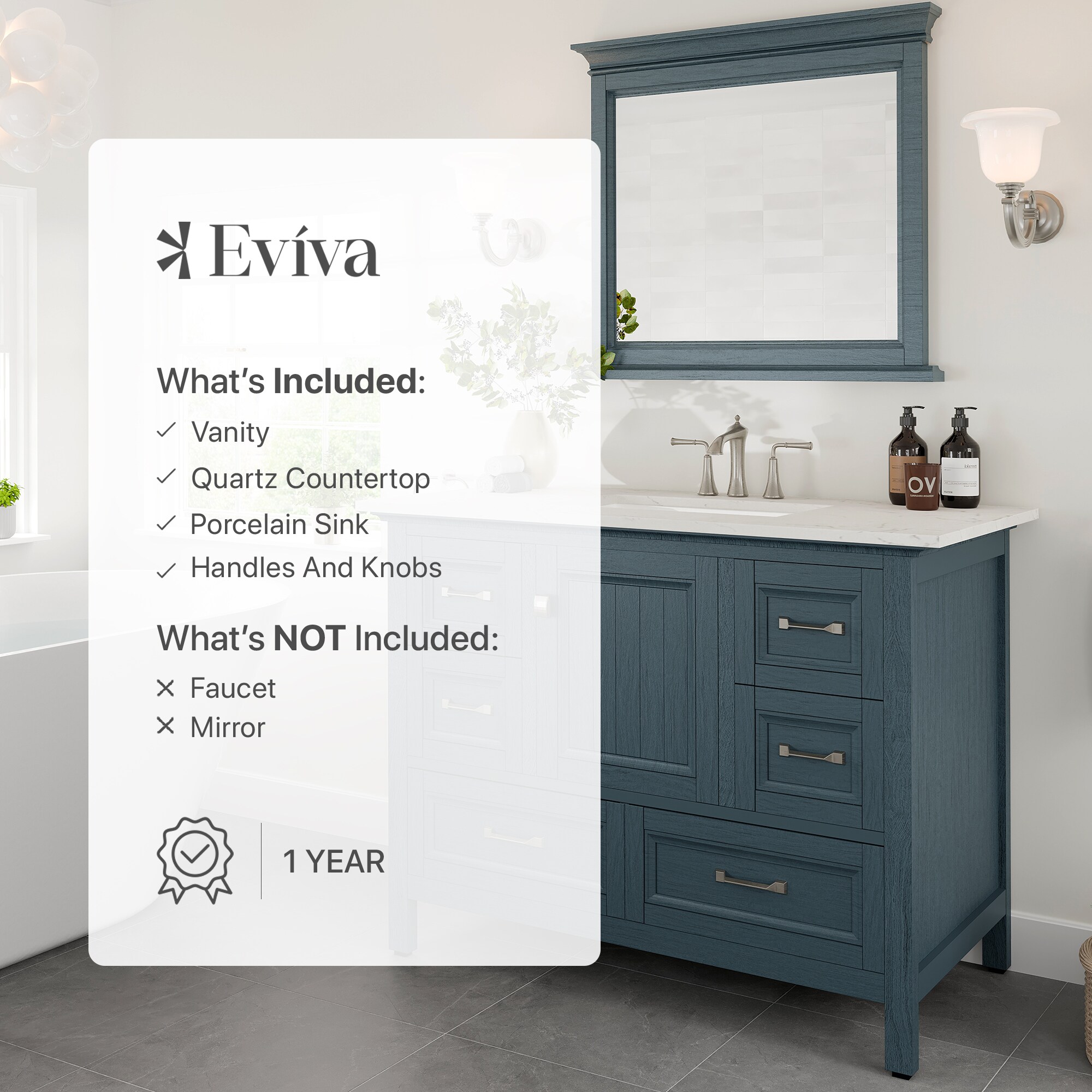 Eviva EVVN612-42AB-Q Bath-Vanity-Combo - View #7