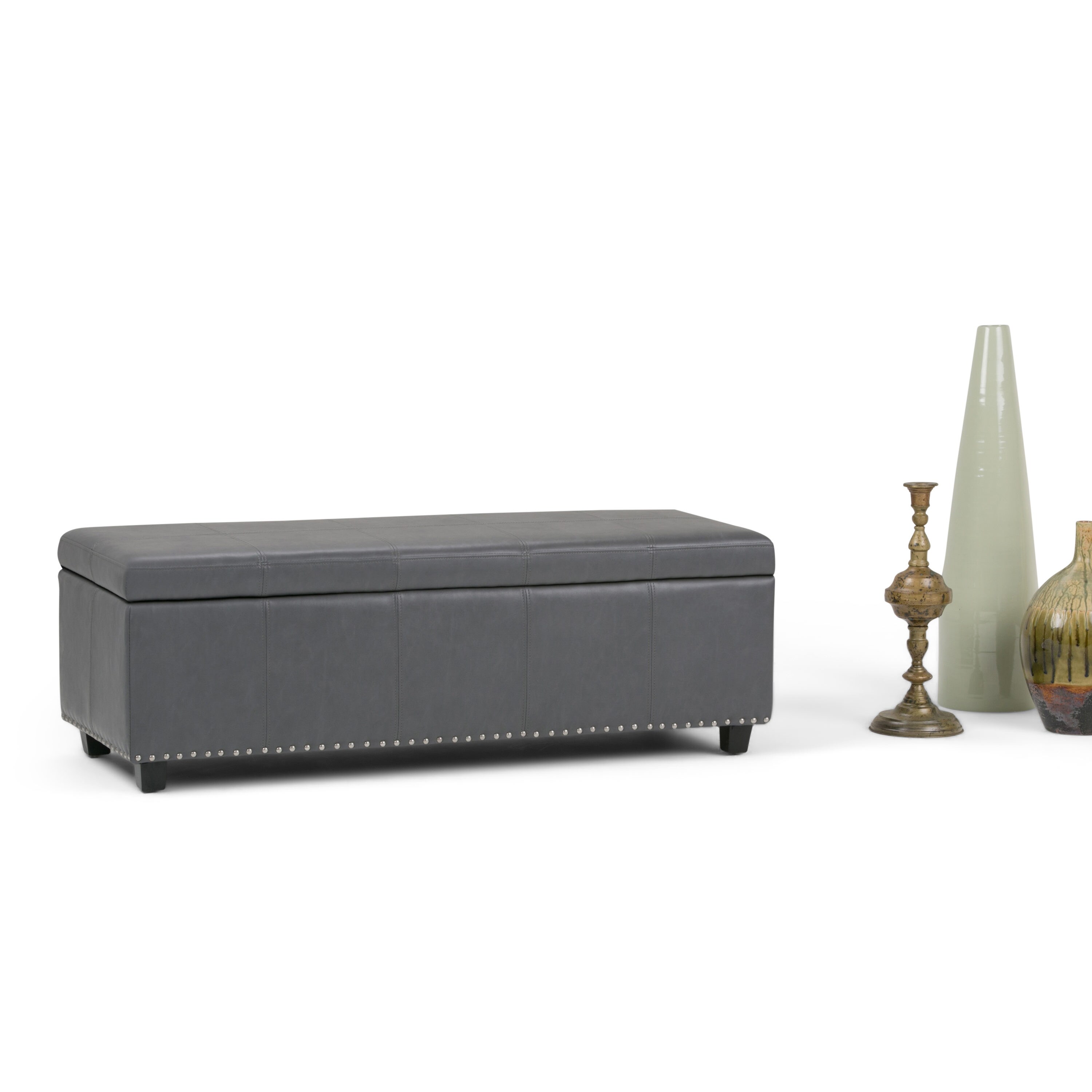 Simpli Home 3AXCOT-240-G Indoor-Ottomans - View #10