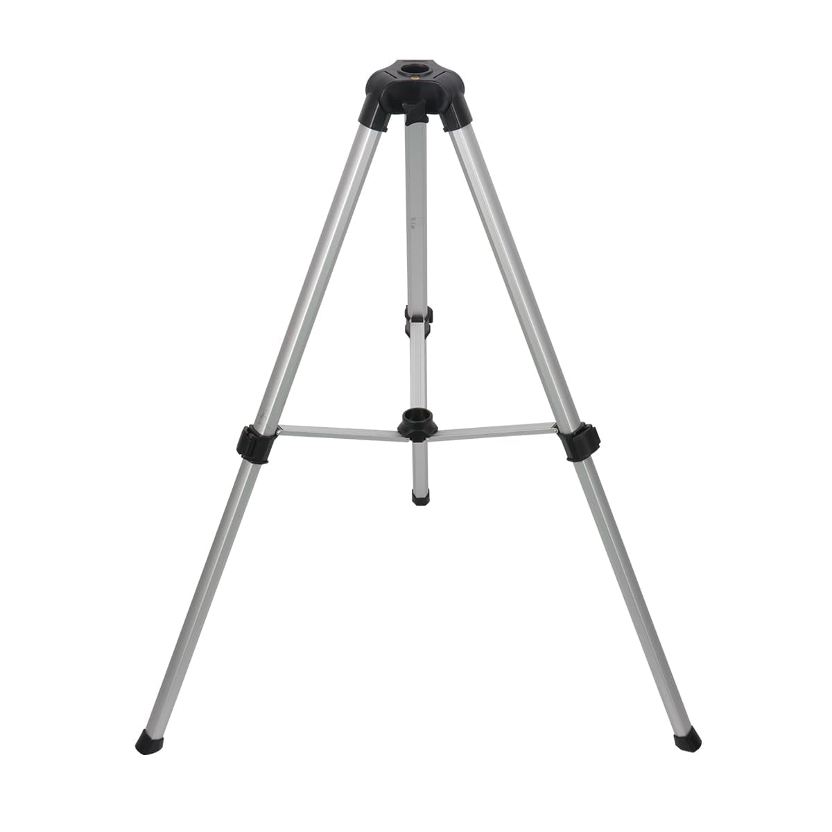 Aoibox  Telescoping Pole Tripod With Built in Bubble Bracket Rubber 5 In For Shop Jobsite Garage And Home Repair Work