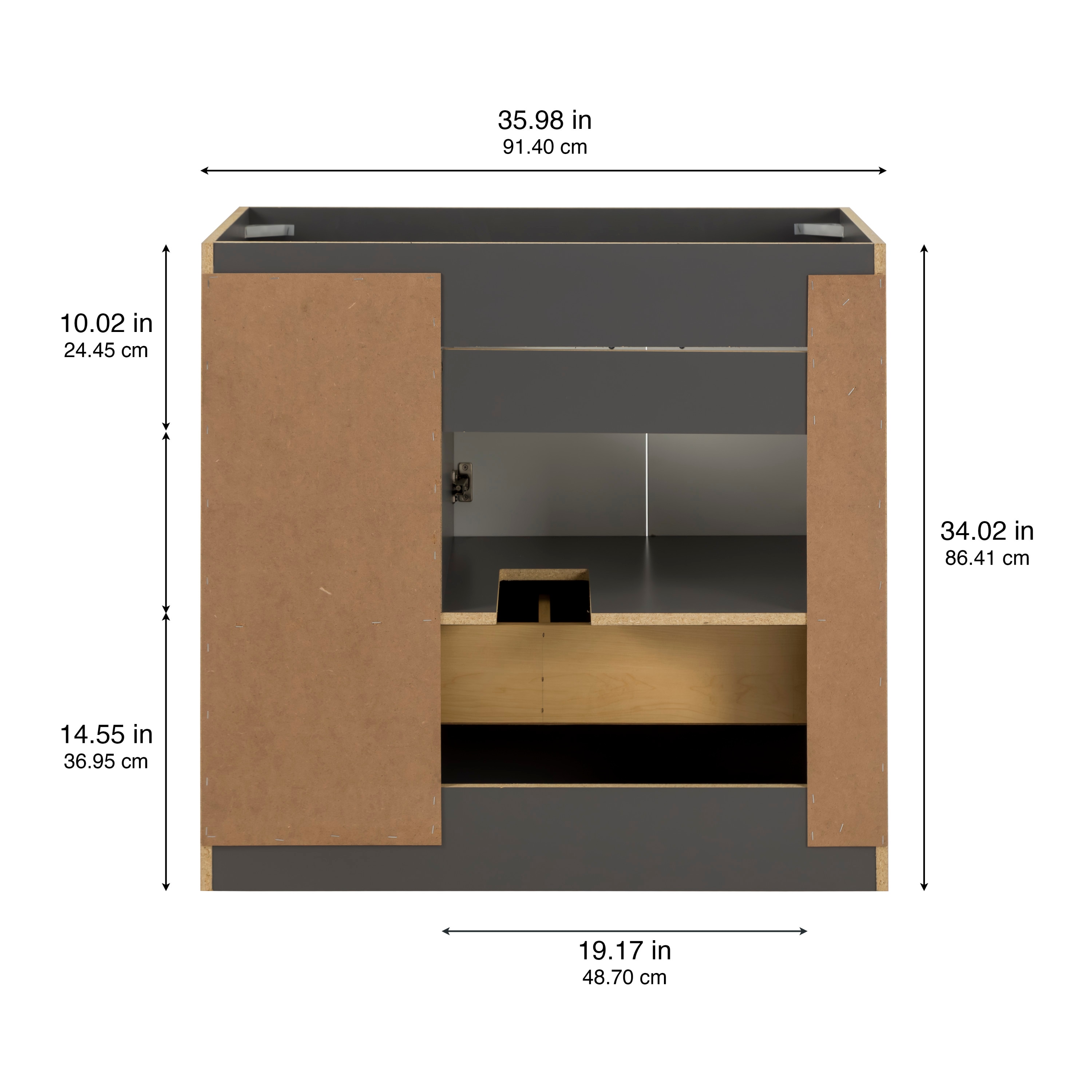 Style Selections ME36P1-CT vanities - View #5
