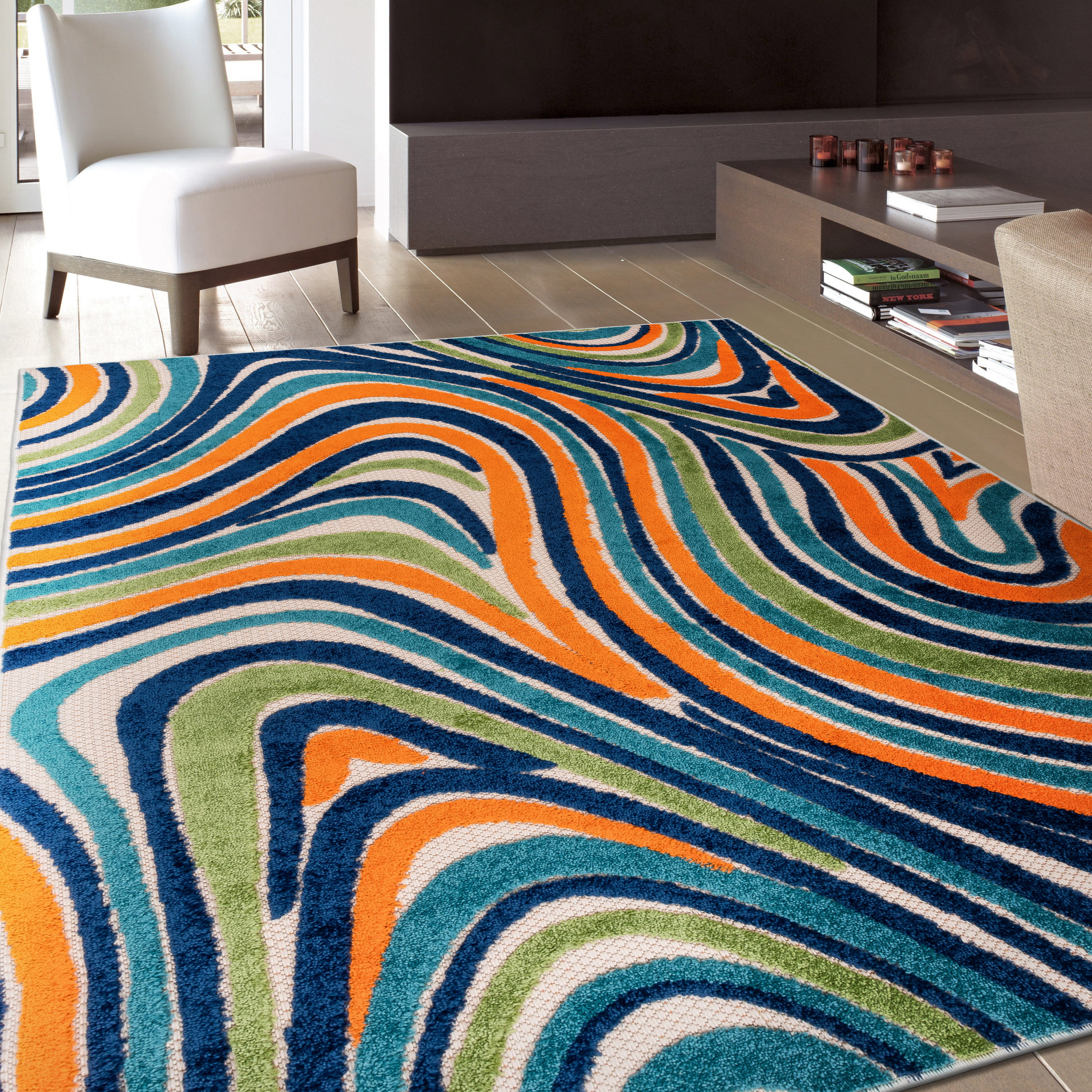 World Rug Gallery 8010MULTI5X7 rugs - View #5