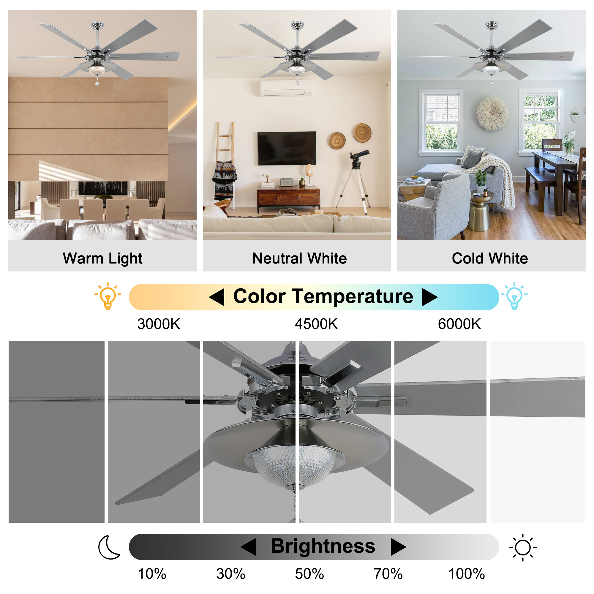 Bella Depot DCFSD7204-C Ceiling-Fans - View #6