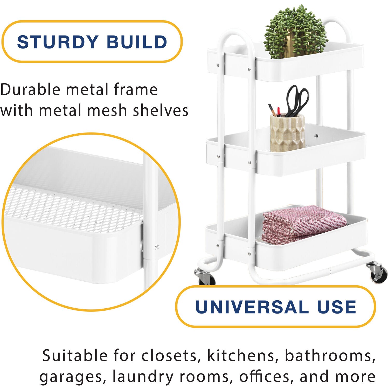 Whitmor 6055-11631-WHT Free-Standing-Shelving - View #9