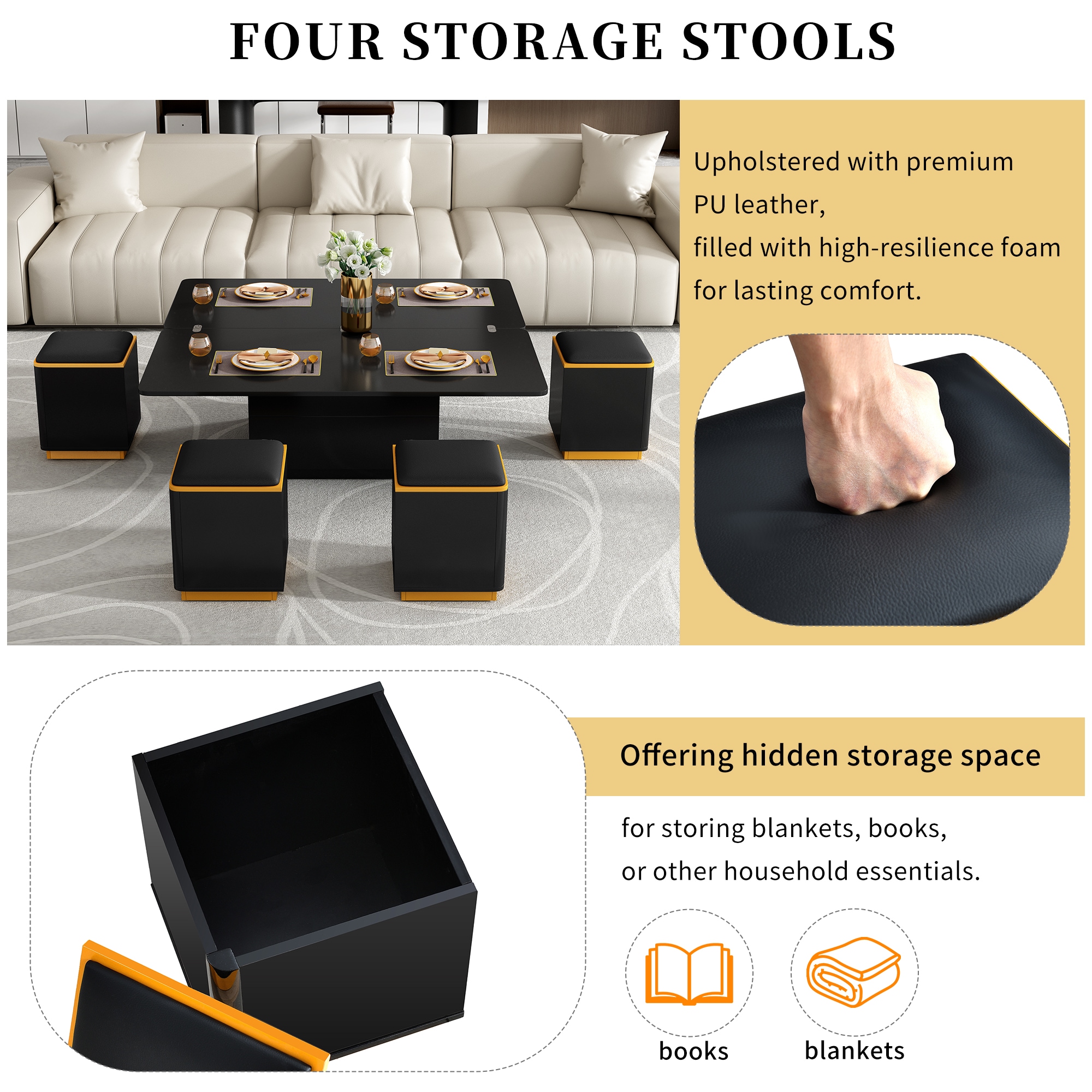 LOVMOR SF-Y-N724P292506B Coffee-Tables - View #5