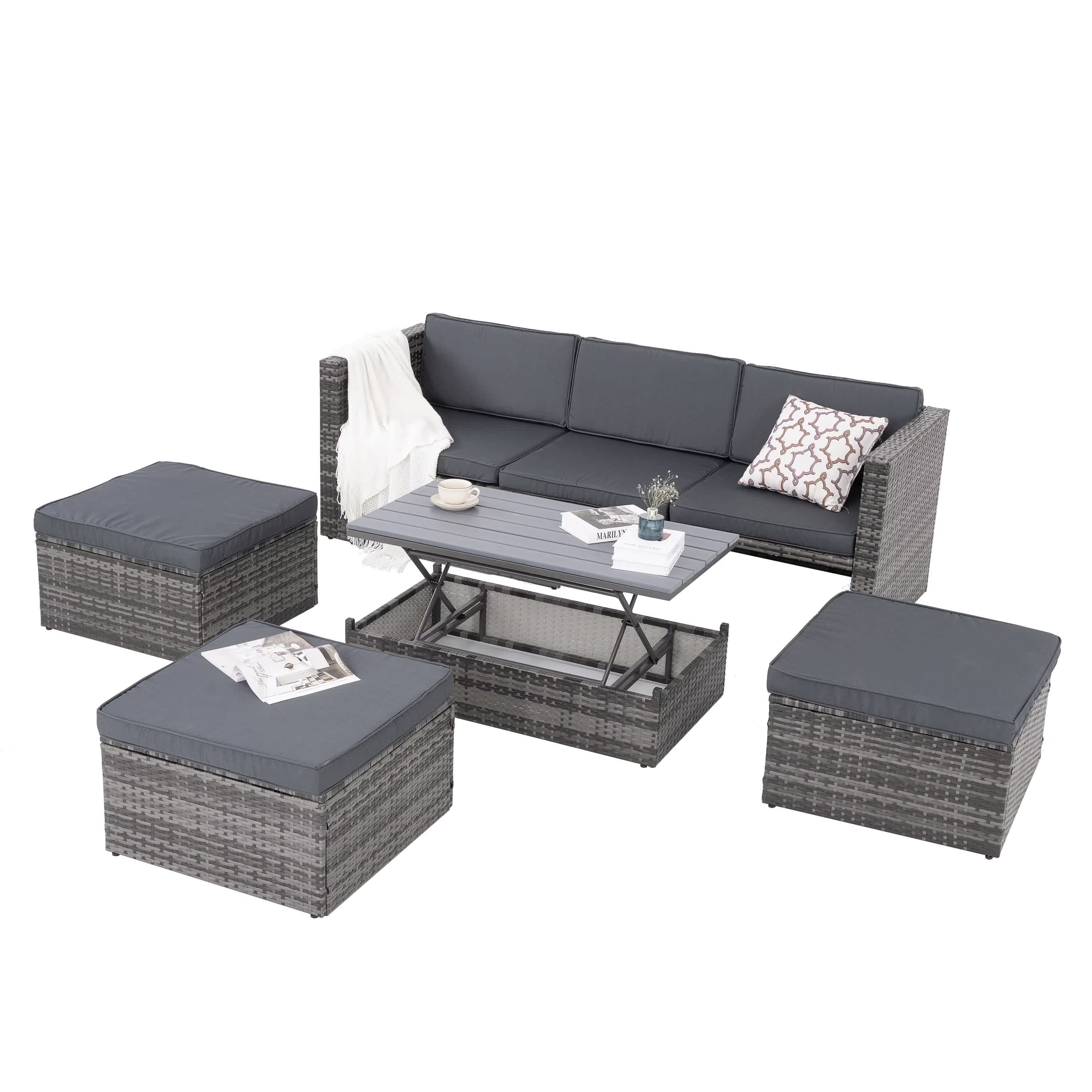 Bestier USLOW-S01350032 Patio-Conversation-Sets - View #3