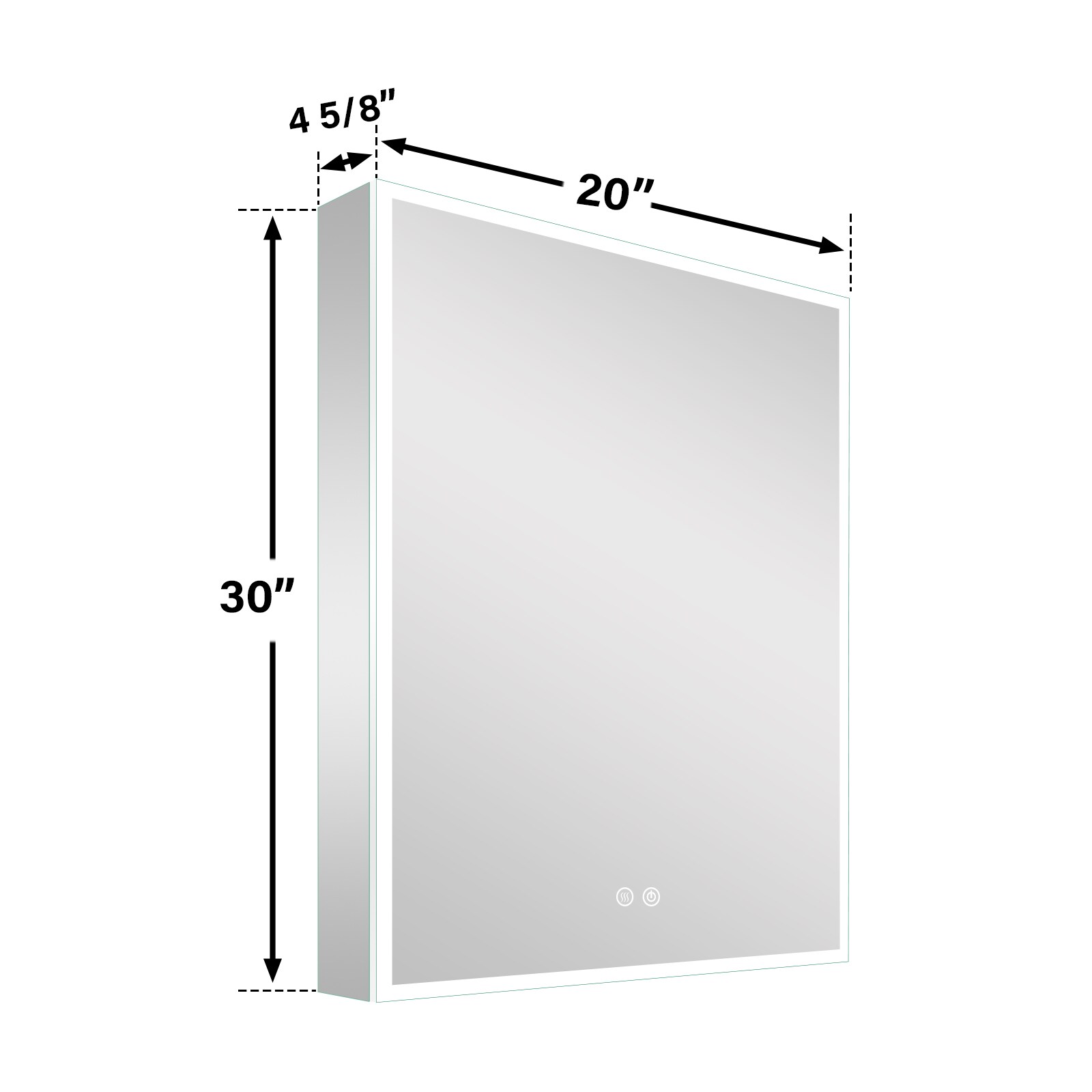 Forclover MEAM-EL2030R Bathroom-Medicine-Cabinets - View #13