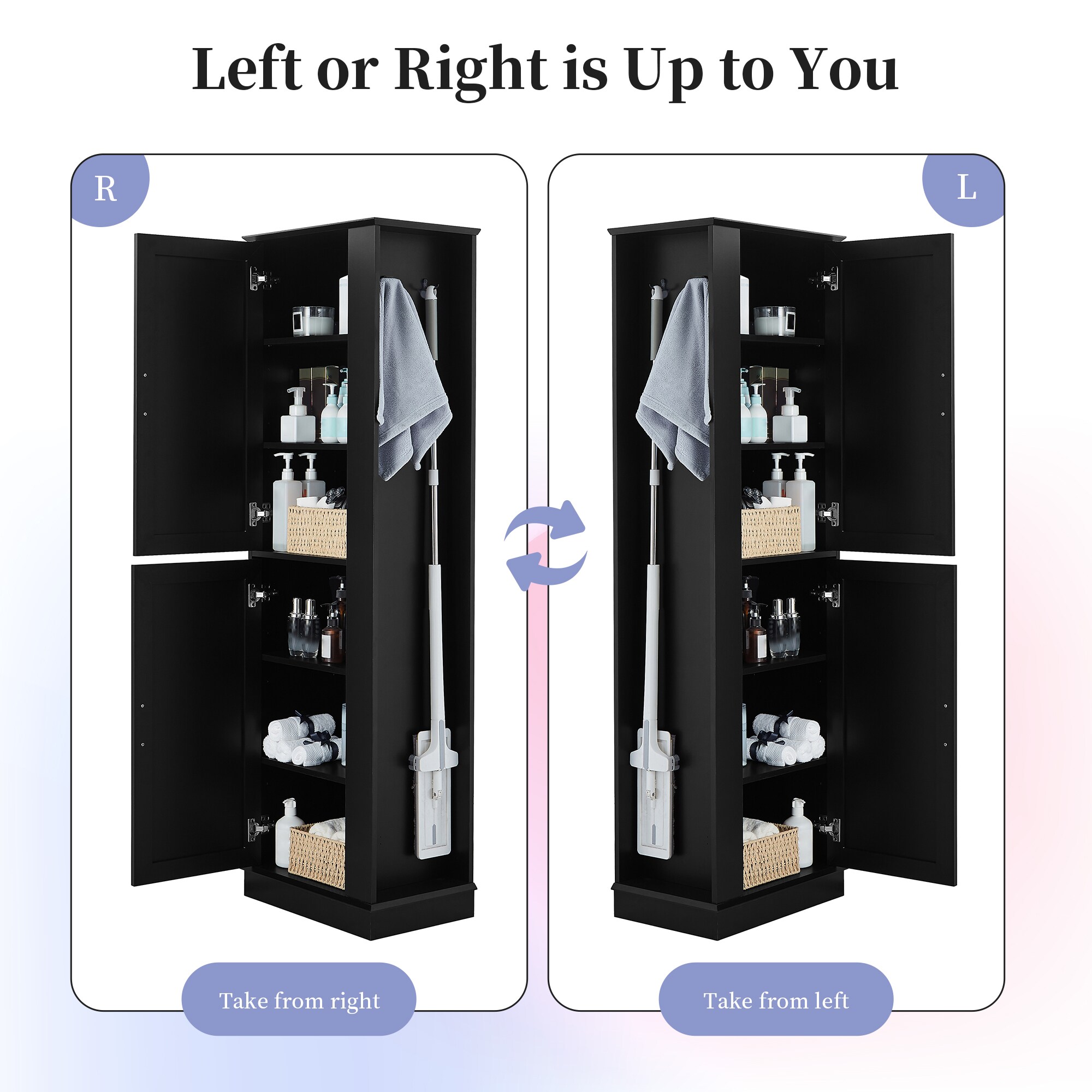 ModernLuxe L3P-N725P241834B Bathroom-Wall-Cabinets - View #4