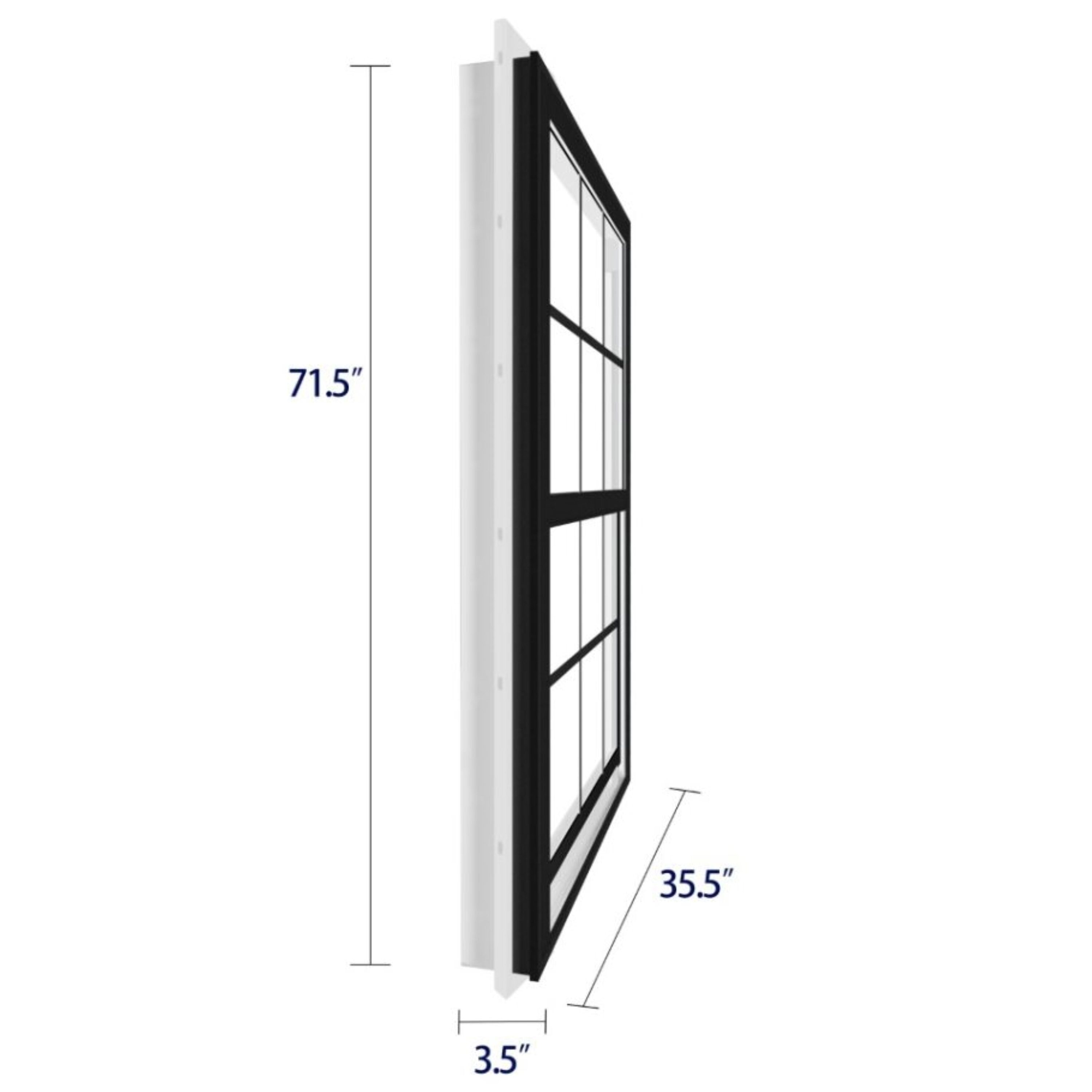 RELIABILT 32513672RBSHBLKG Single-Hung-Windows - View #9