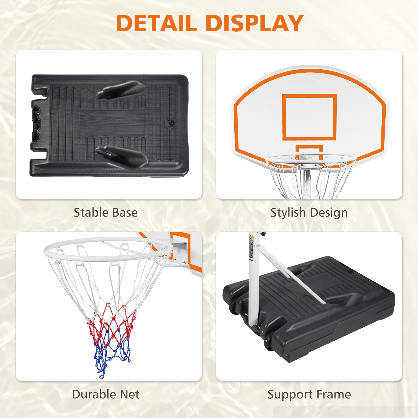 LOVMOR SF-WO-W2031P151534 Basketball-System - View #7
