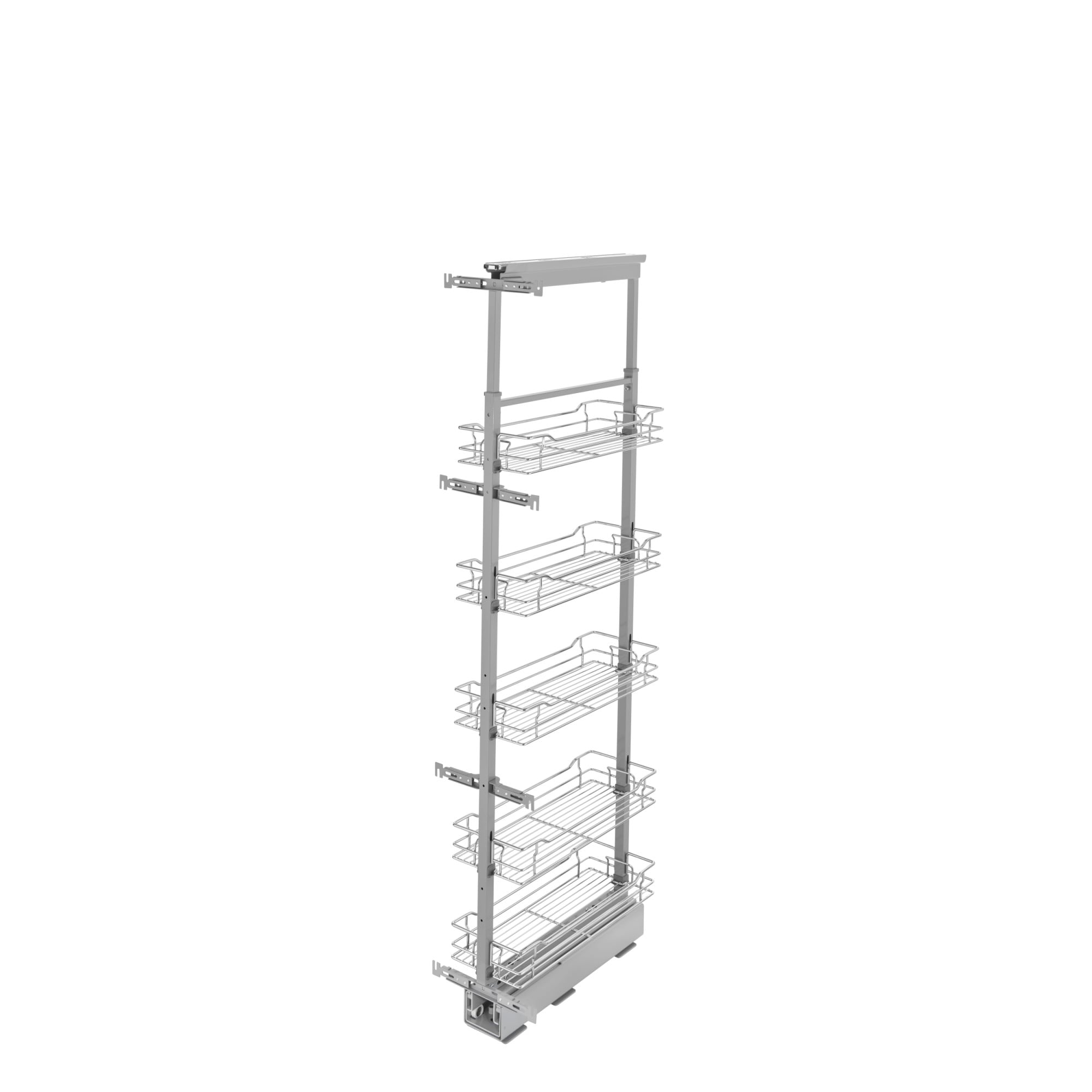 Rev-A-Shelf 8.25-in W x 58.25-in H 5-Tier Cabinet-mount Metal Soft ...