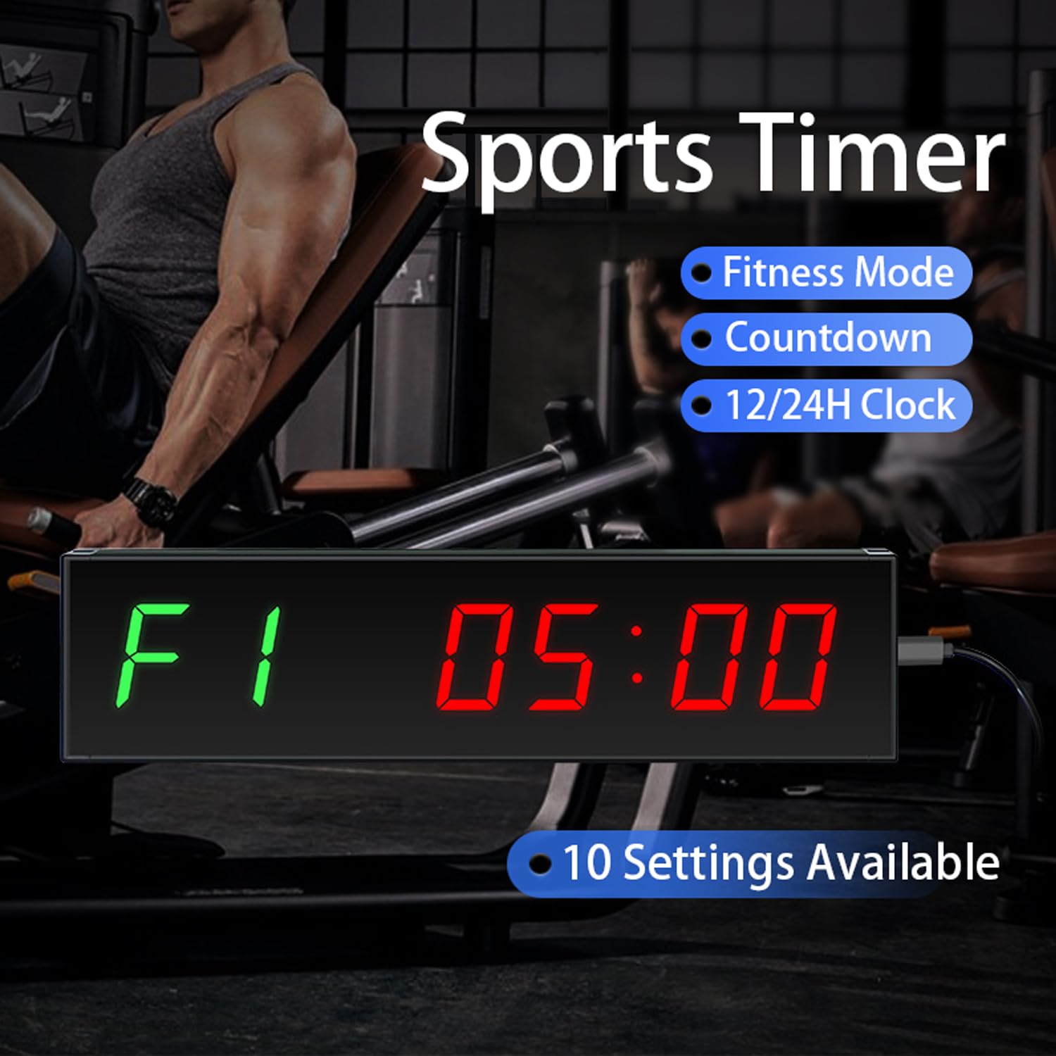 ITOPFOX LIT0819I381 Indoor-Outdoor-Clocks - View #5