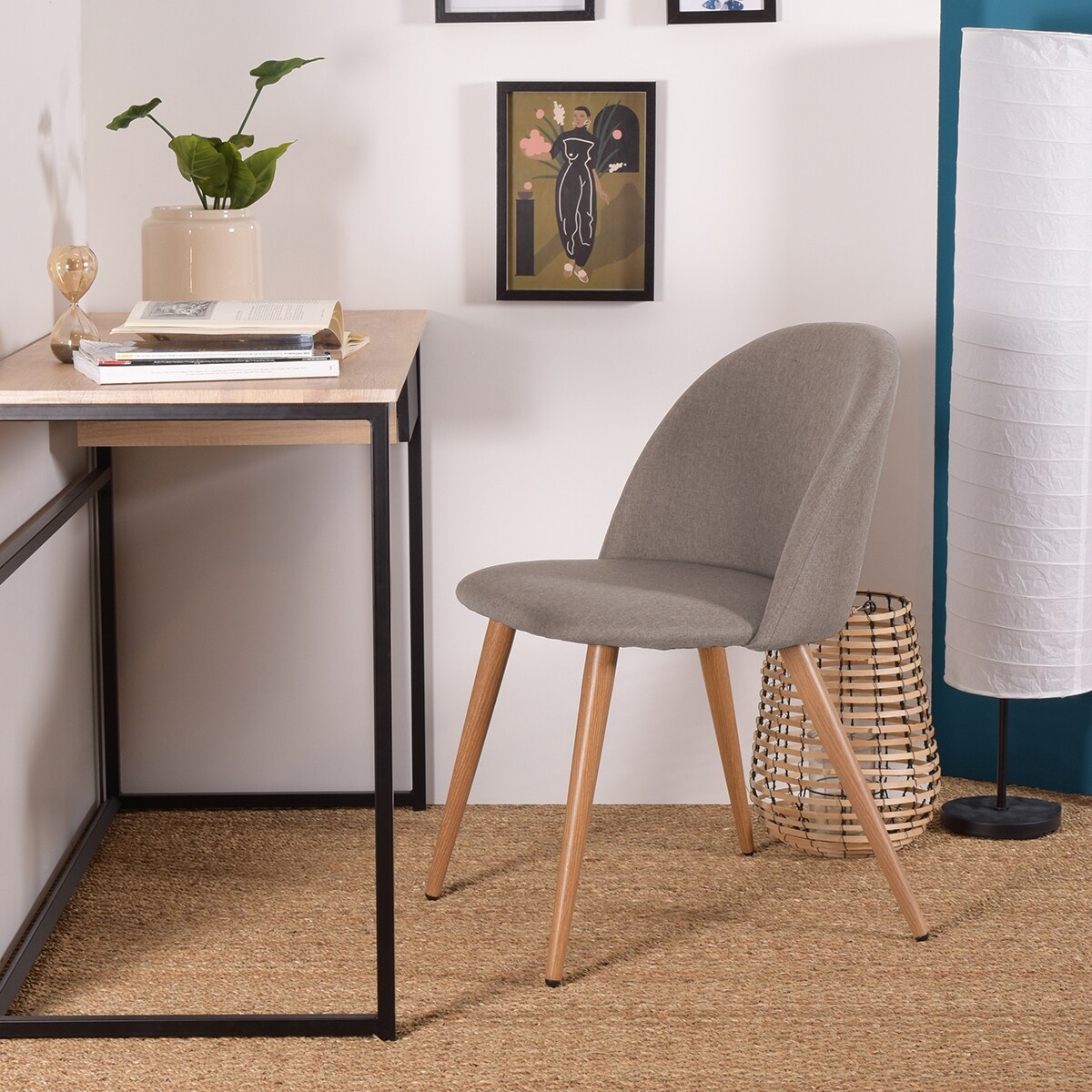 CASAINC AKBAR LARGE GREY Indoor-Ottomans - View #3