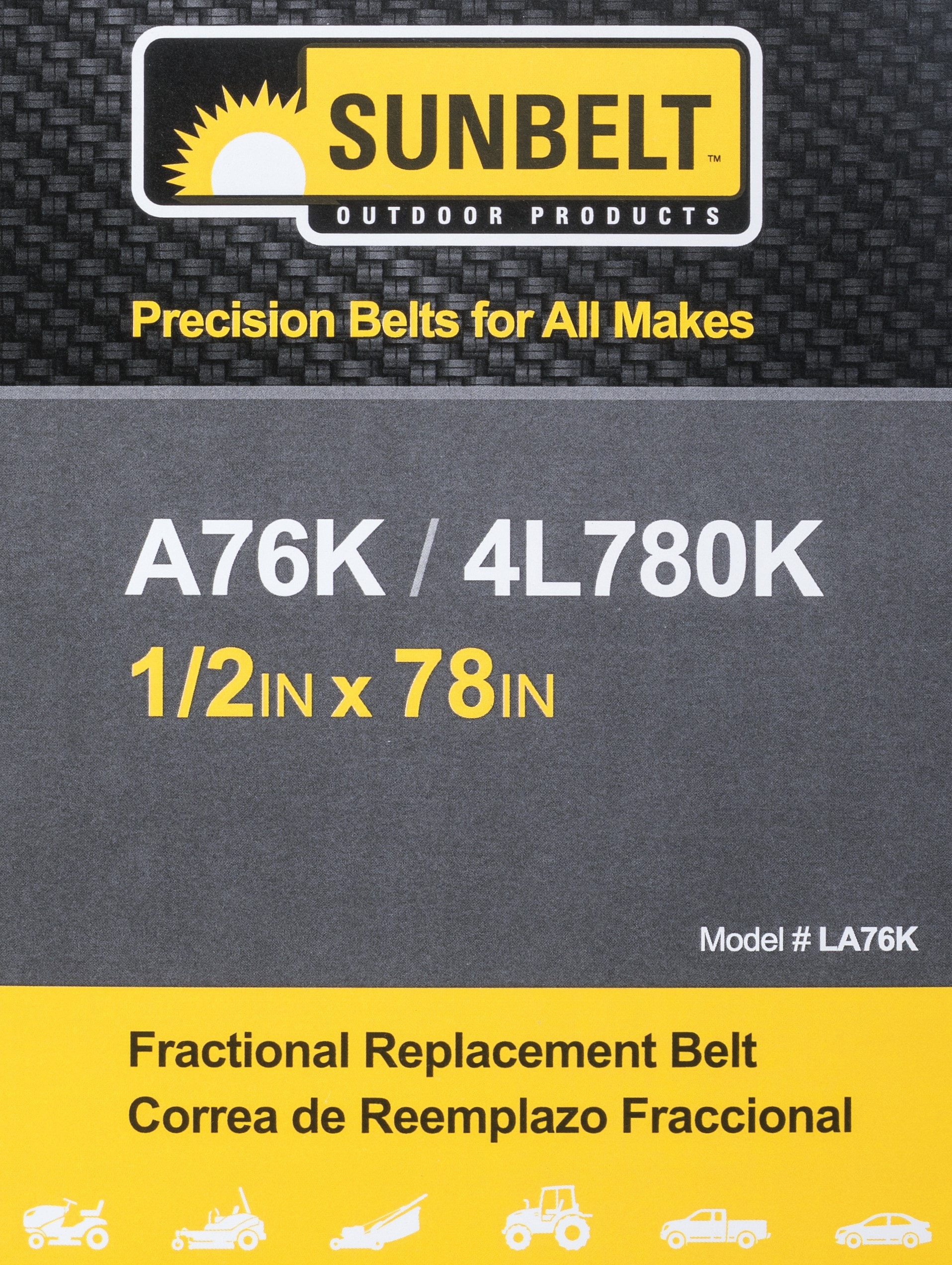 Sunbelt LA76K Riding-Mower-Belts - View #5