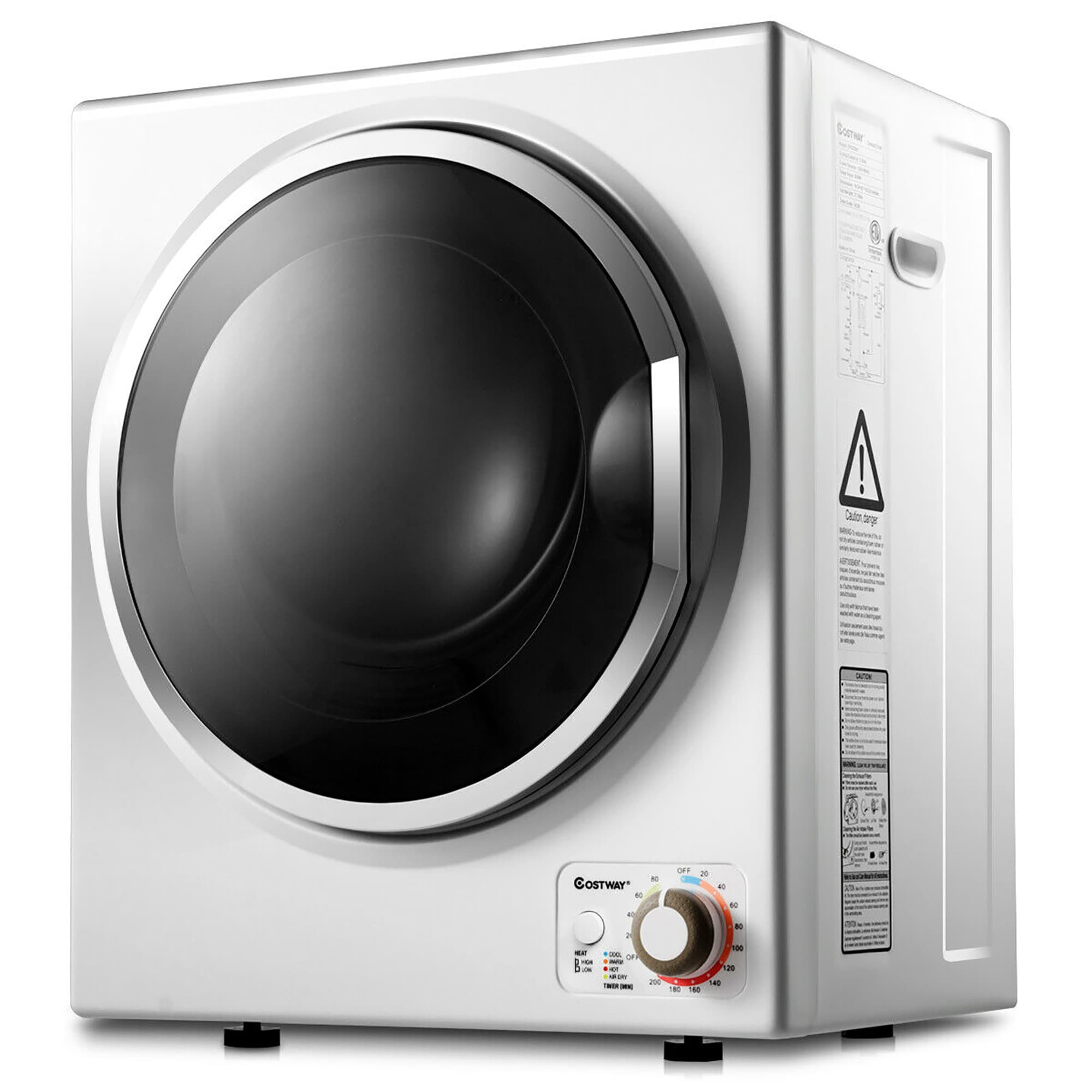 BLACK+DECKER Compact Clothes Dryer, 1.5 Cu. Ft. 850W Electric