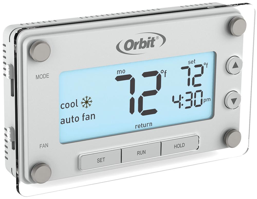 Orbit Clear Comfort 7-day Programmable Thermostat in the Programmable  Thermostats department at