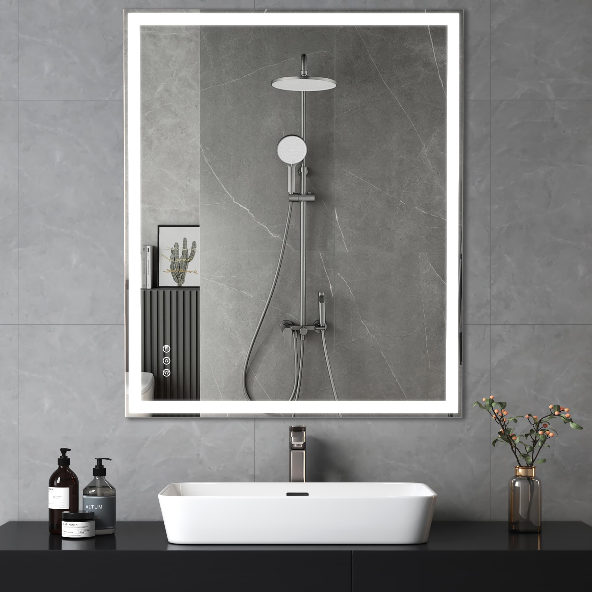 Forclover MF05-26WT2 Framed-Bath-Mirrors - View #10