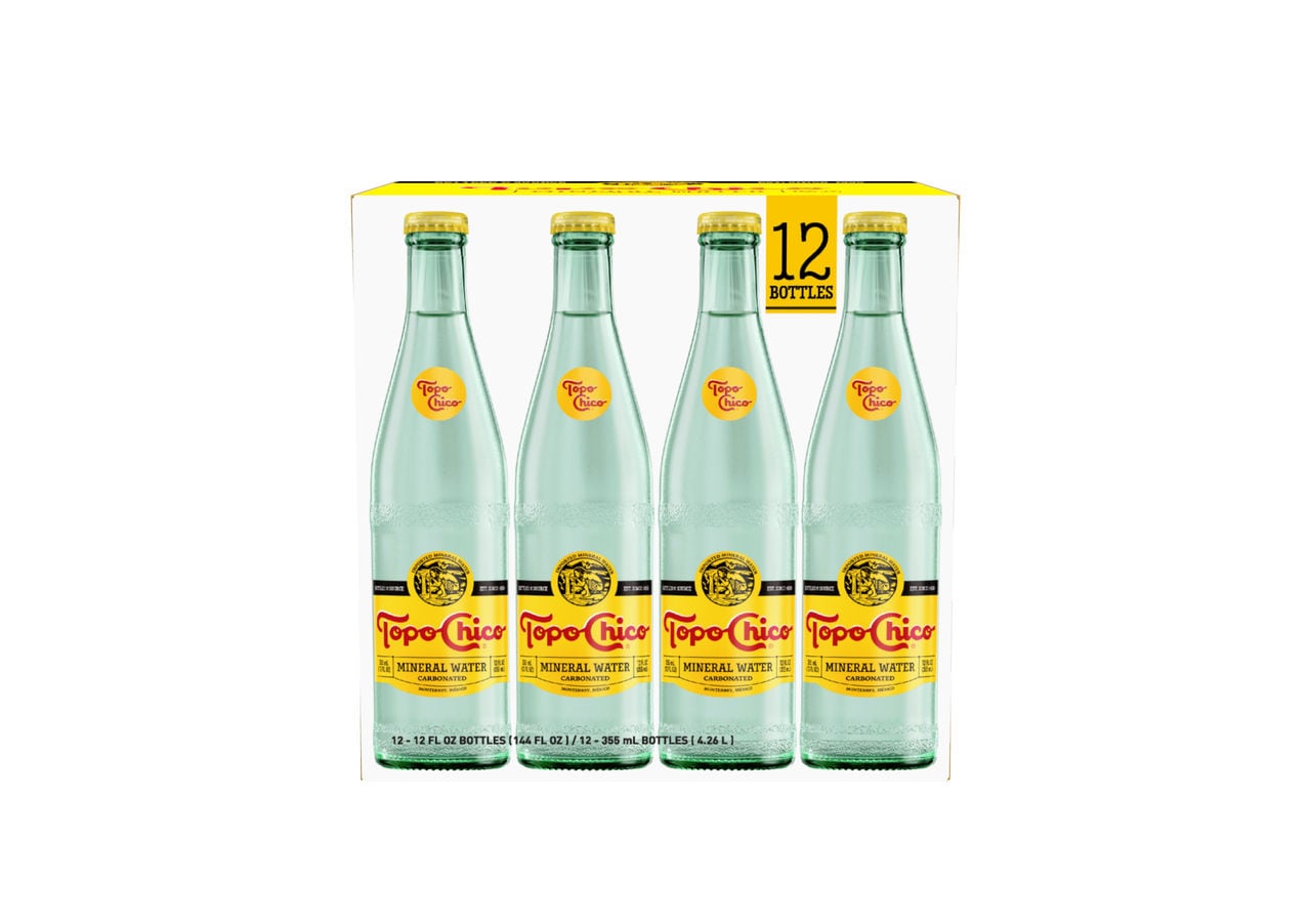Topo Chico 12-Pack 12-oz Bottle Crisp Zero Calorie Sparkling Water -  Monterrey Mexico's Finest Sparkling Mineral Water in the Soft Drinks  department at