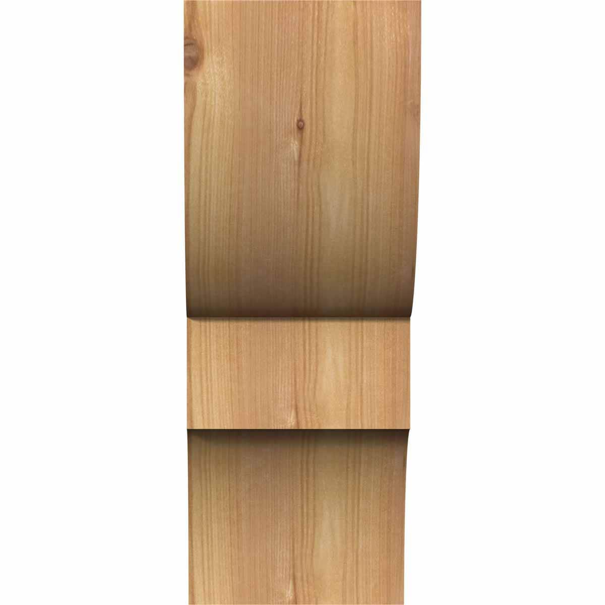 Ekena Millwork COR06X08X16RID00RWR corbels - View #2