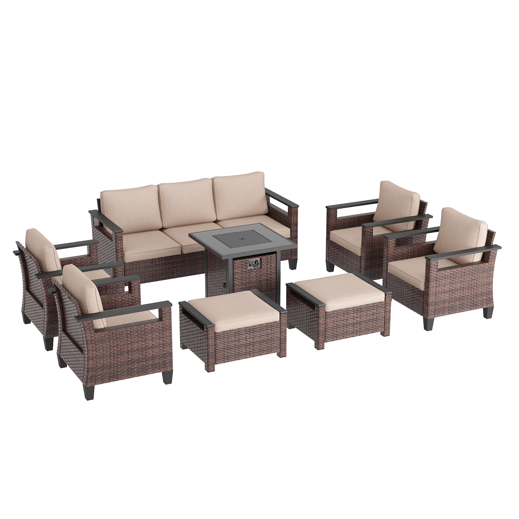 ACEGOSES LW-126BSD-S2T4 Patio-Conversation-Sets - View #2