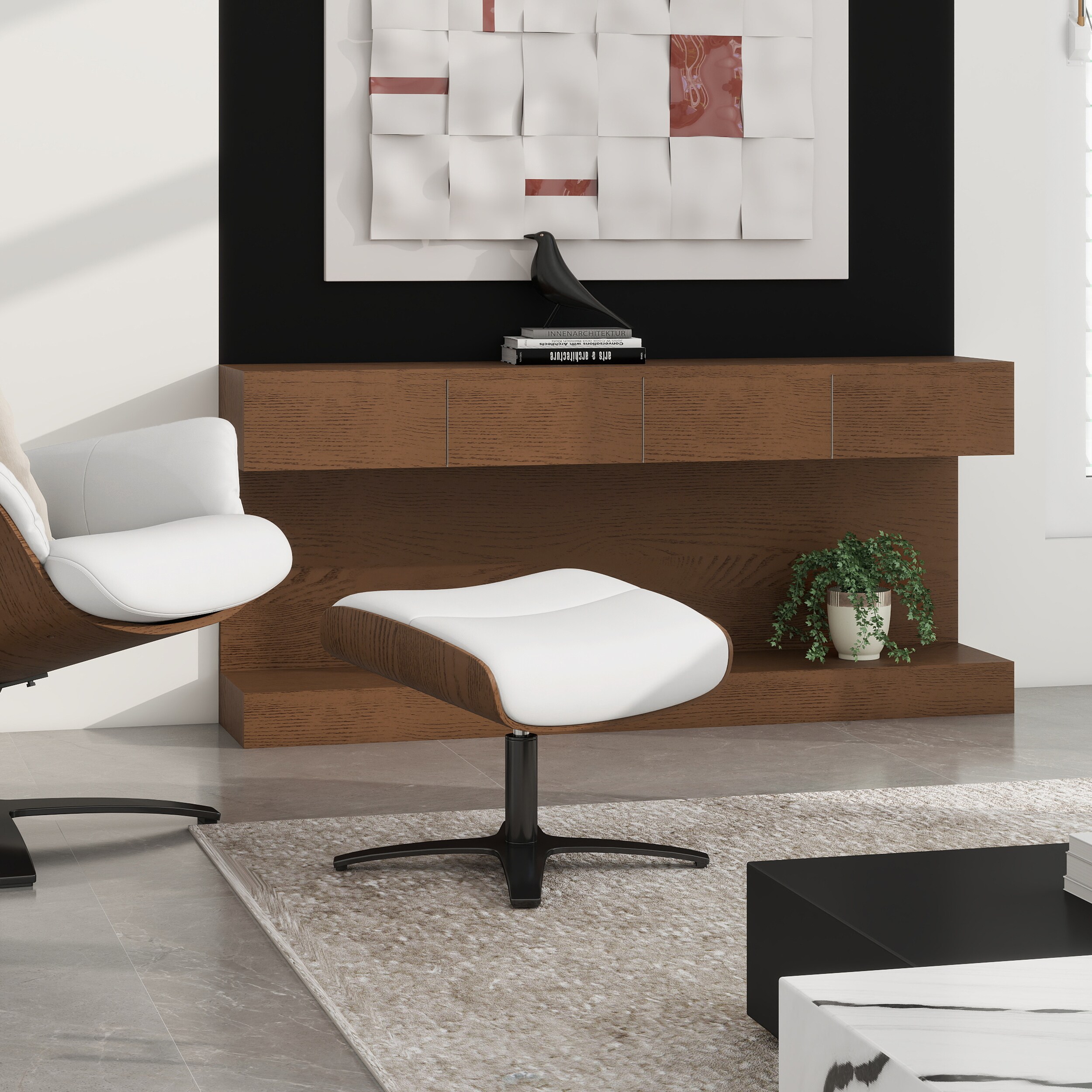 Jennifer Taylor Home LKLW-84650 Indoor-Ottomans - View #2
