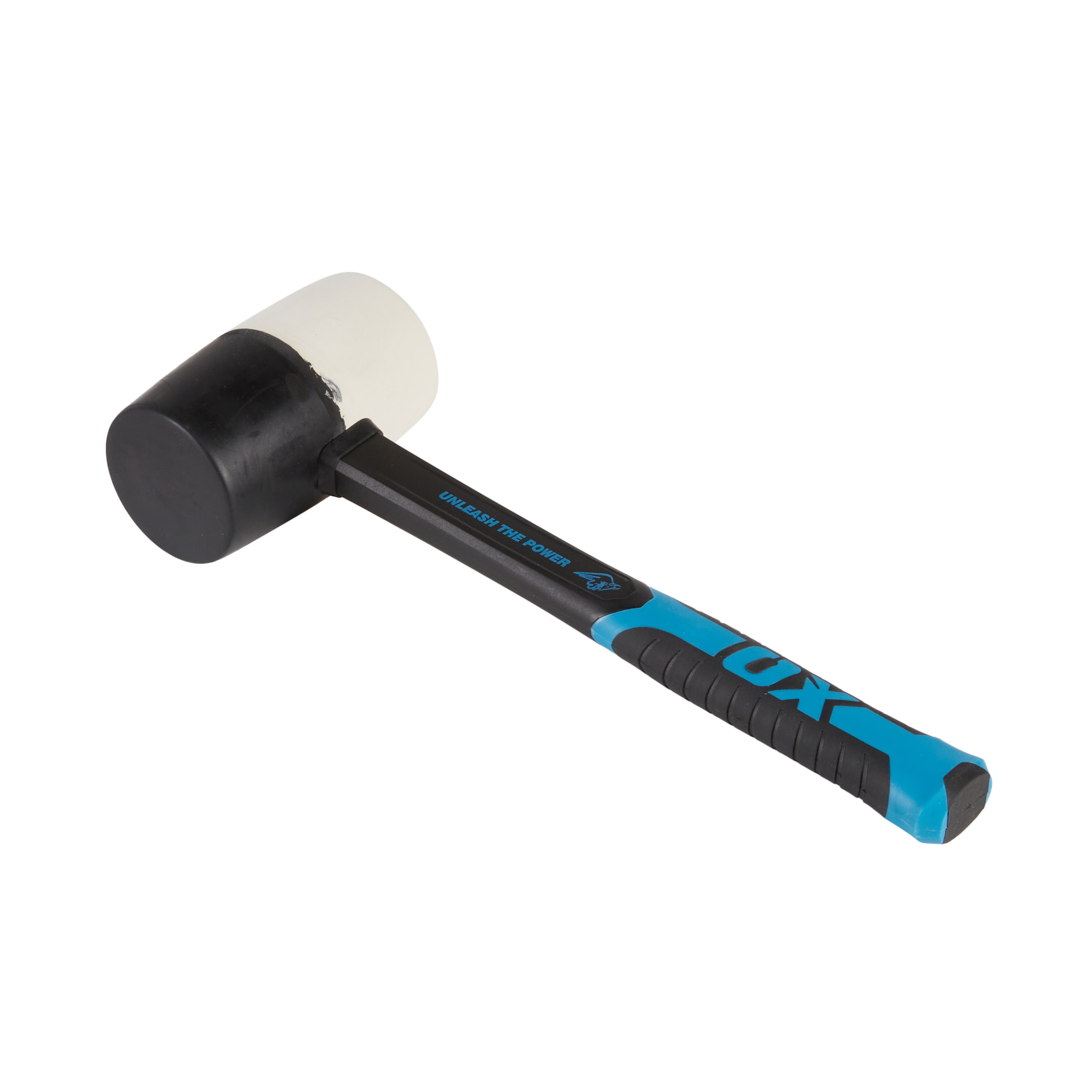 TEKTON 12-oz Smooth Face Rubber Head Steel Rubber Mallet in the