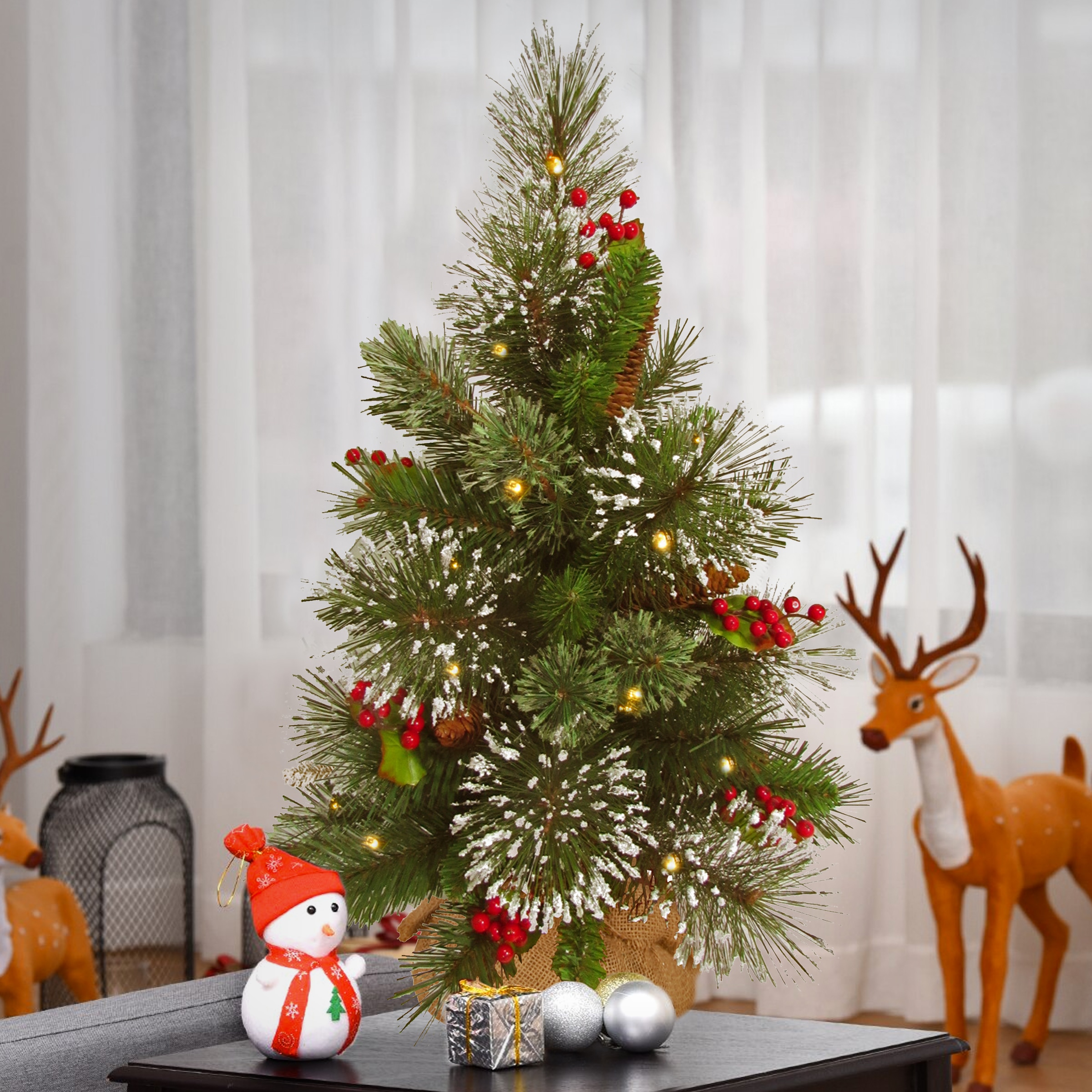 National Tree Company WP1-345-18-B1 Table-Christmas-Decorations - View #3