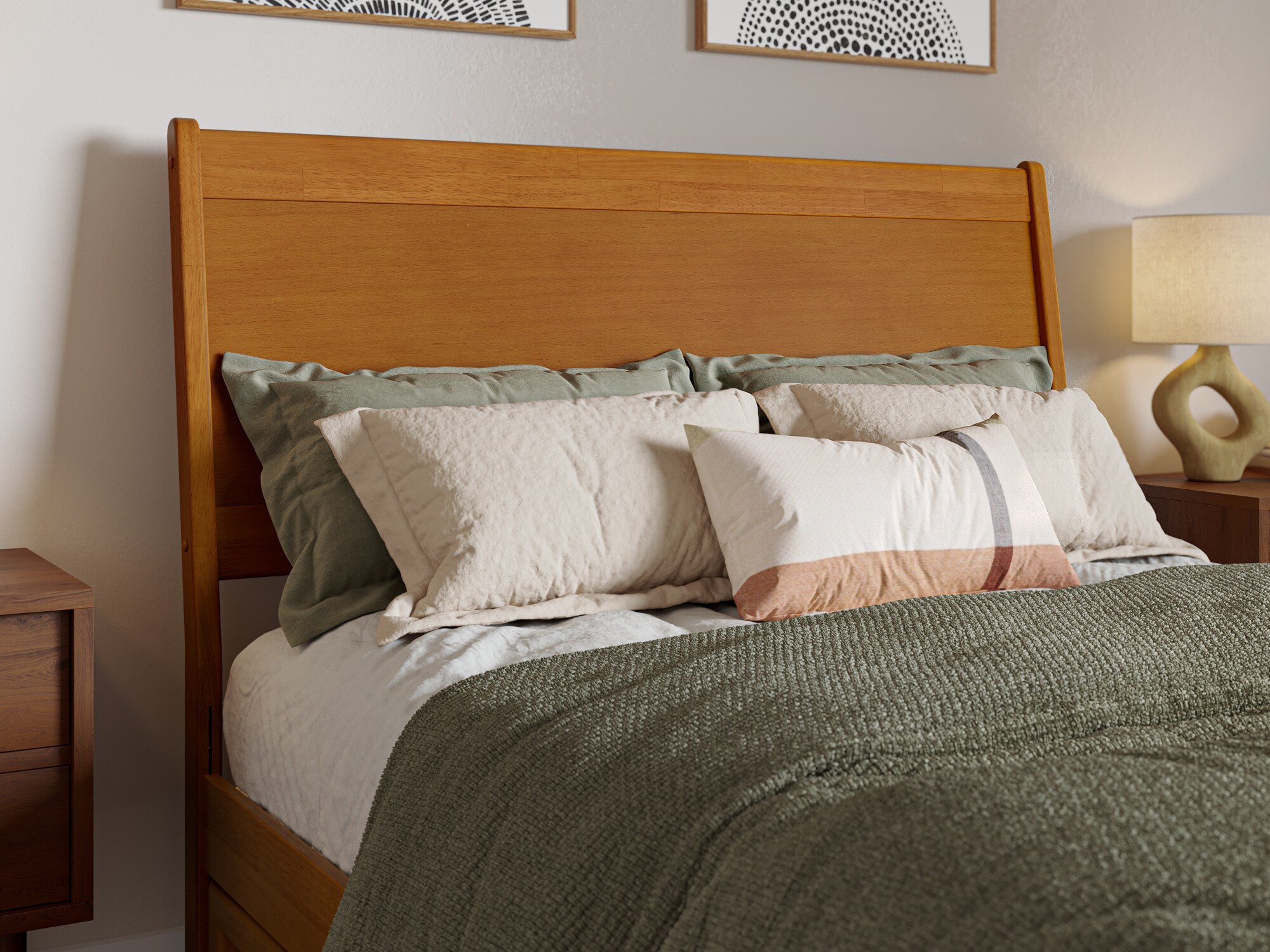 AFI AR29983T Casanova Light Toffee Full Headboard