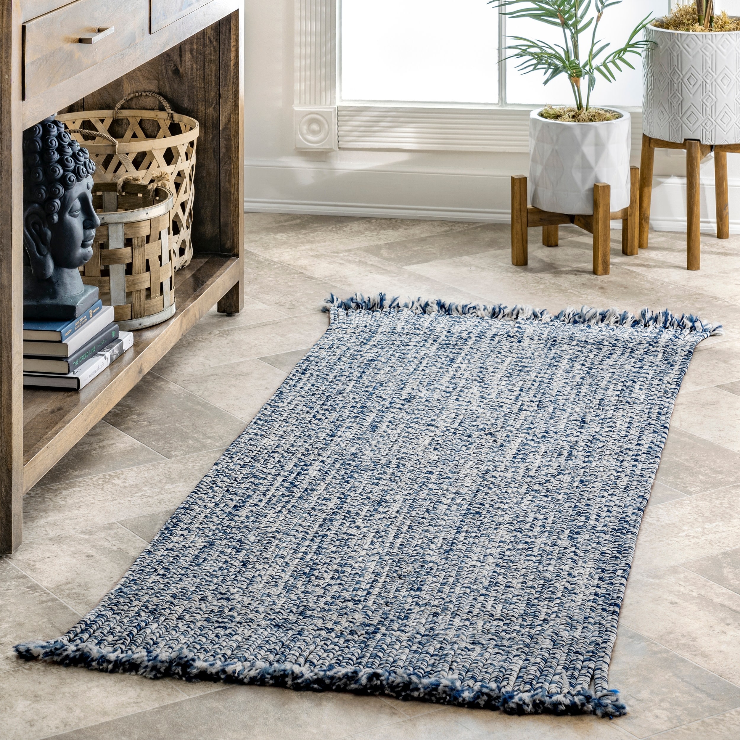 Jubilee Braided Texture Indoor/Outdoor Ivory Rug