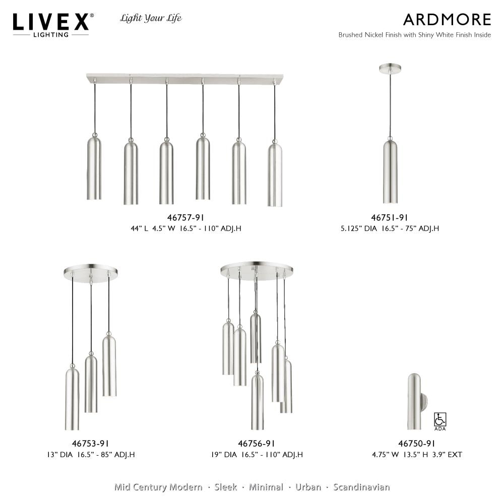 Livex Lighting 46753-91 Pendant-Lights - View #6
