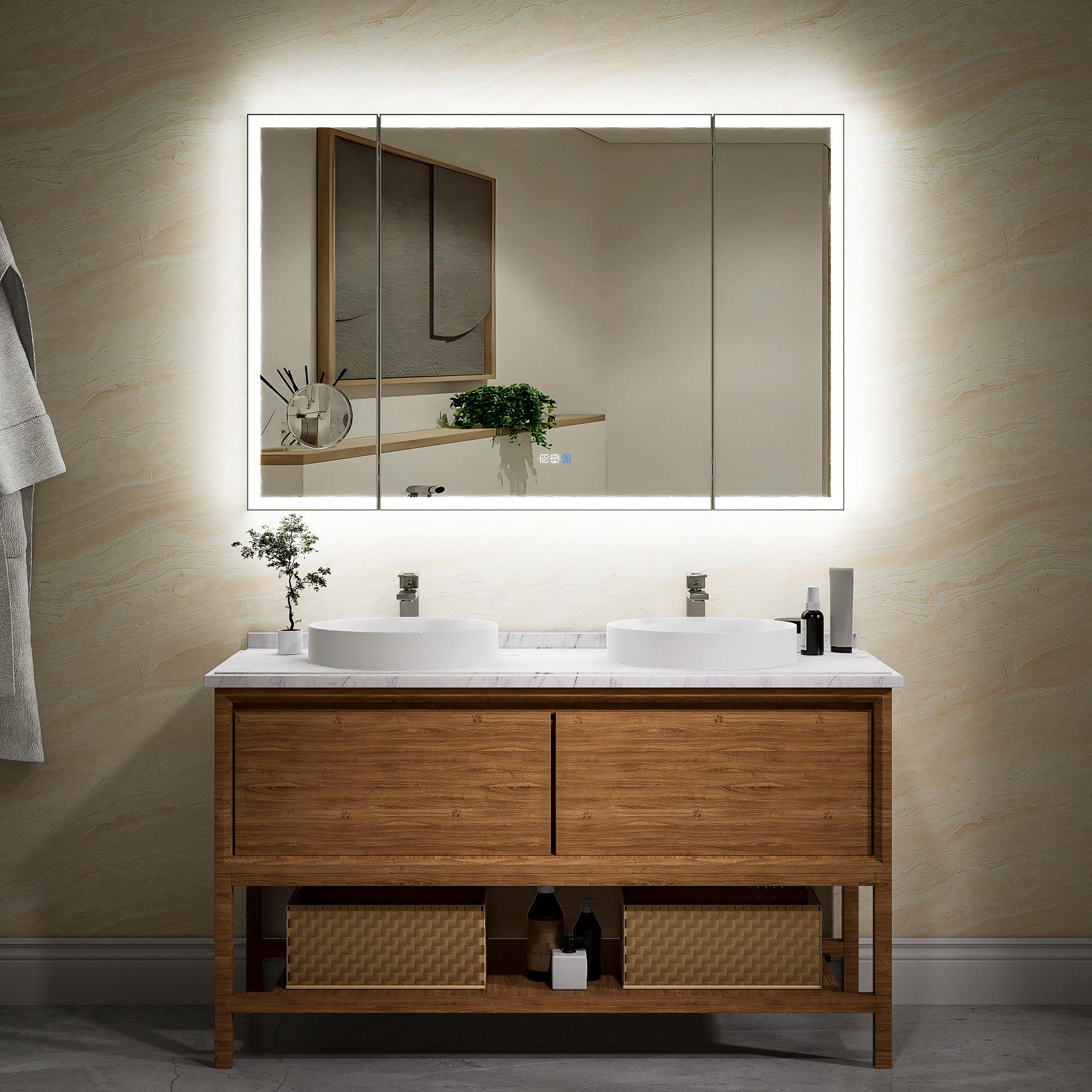 Bayfeve BFXB-9V5436-MIR Framed-Bath-Mirrors - View #3