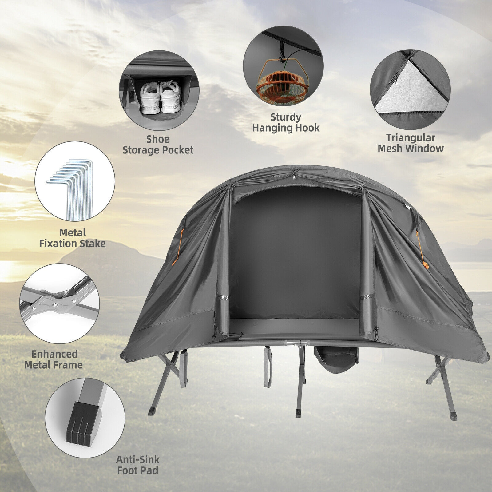 WELLFOR TDJ10152HS tents - View #2