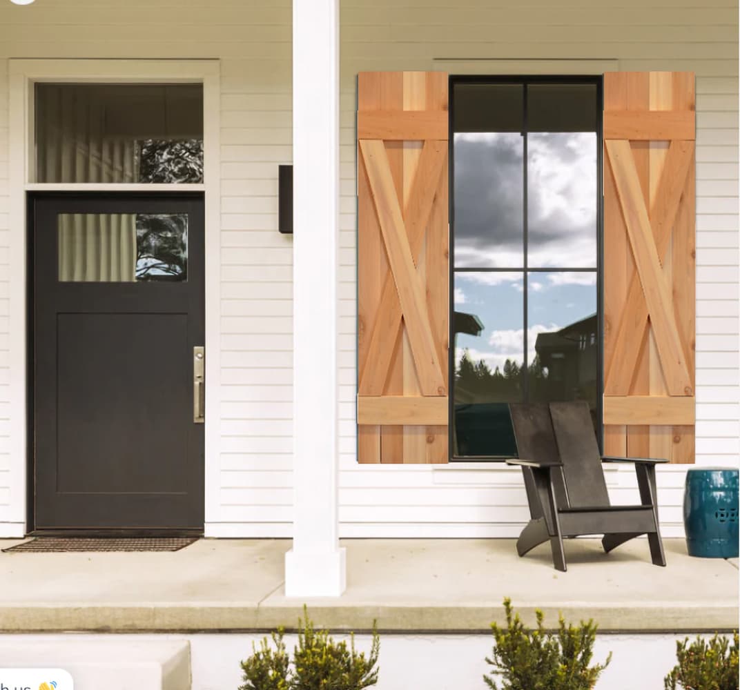 Dogberry WXBAR1472UNFIDOUB Exterior-Shutters - View #4