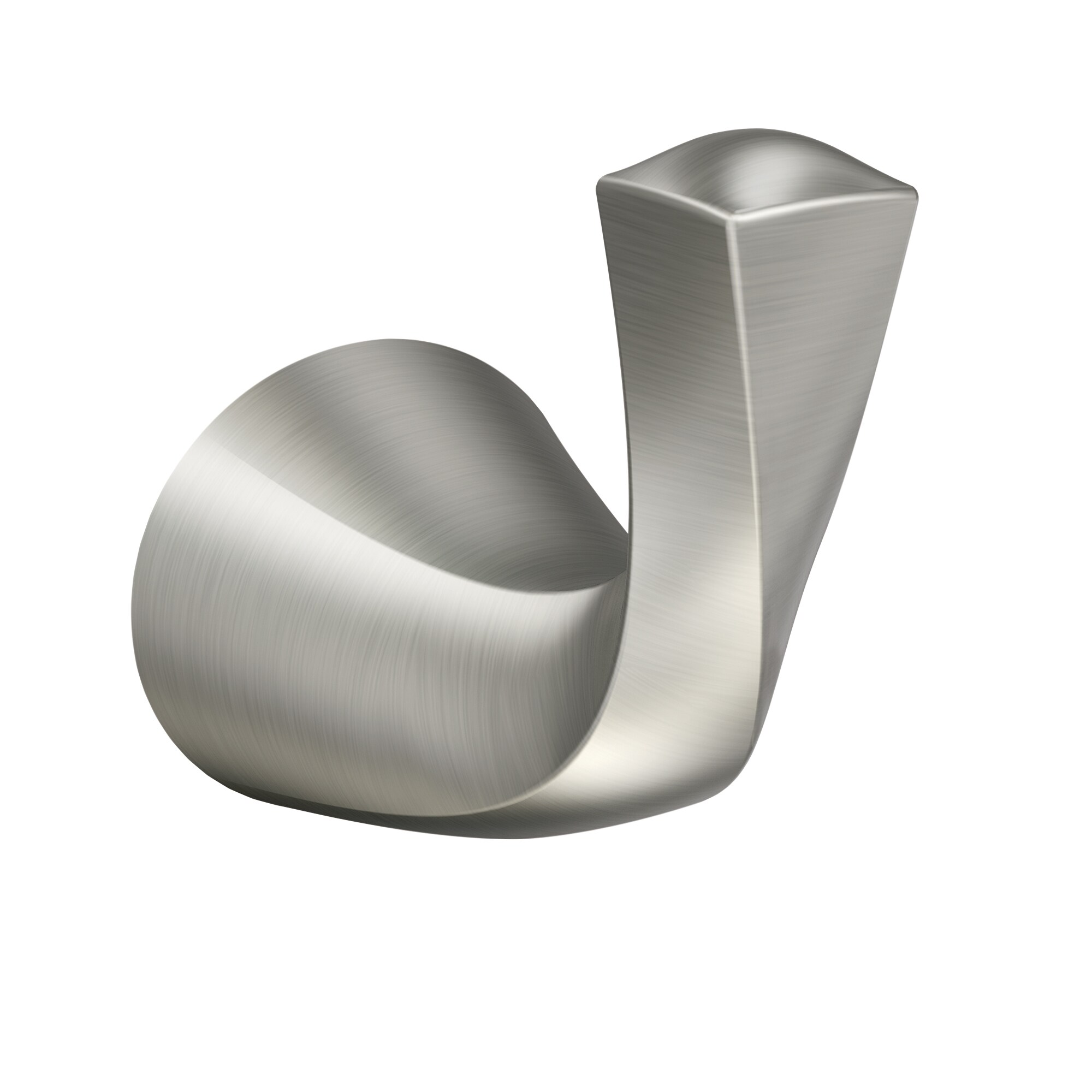 Moen Oxby Single Hook Spot Resist Brushed Nickel Towel Hook