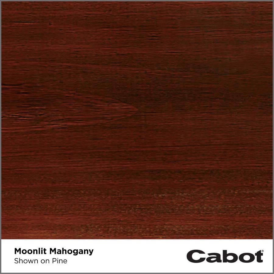 Moonlit Mahogany Base Wood Color Paint