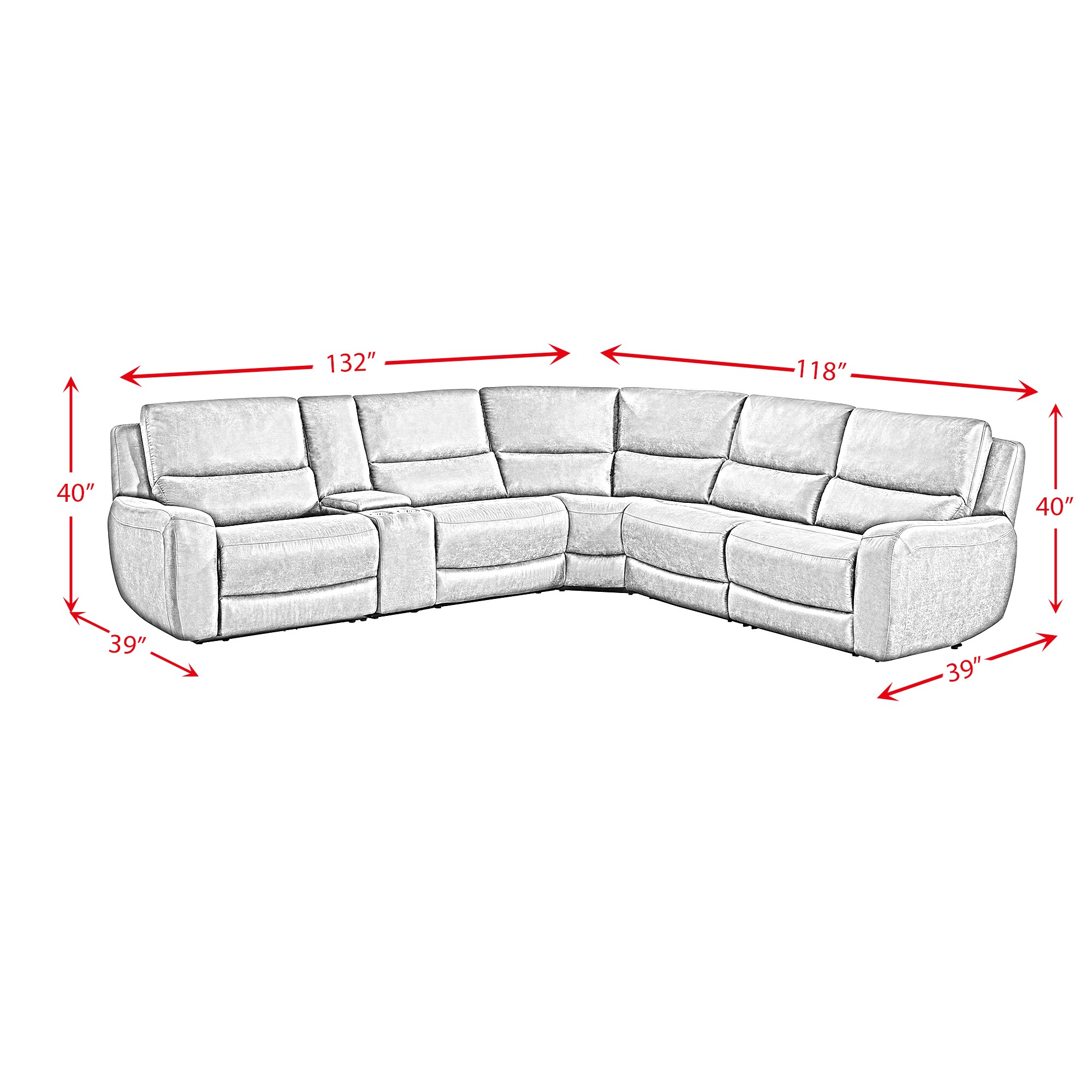 Picket House Furnishings U-13780-10590-6PC Living-Room-Sets - View #2