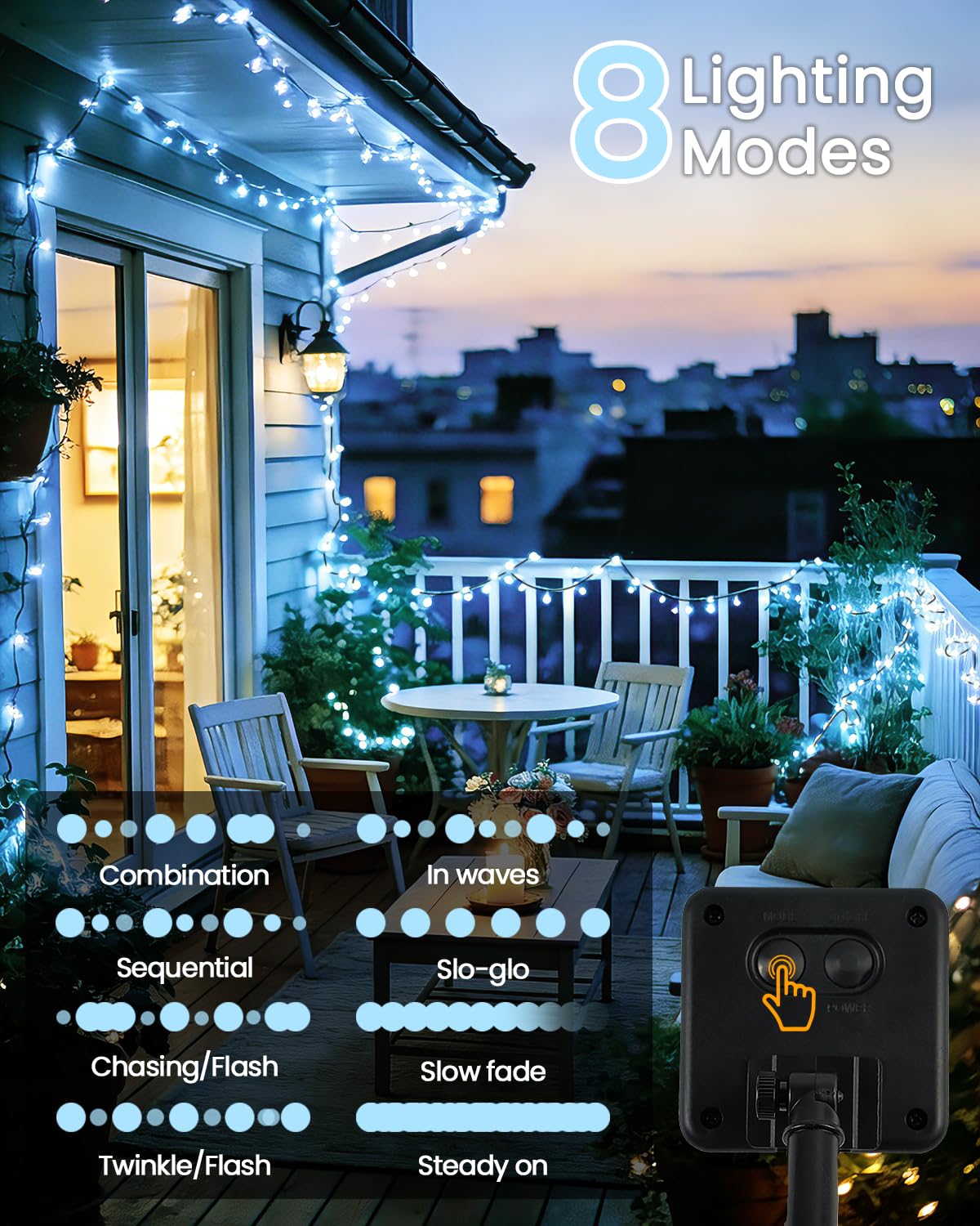 IUEST LIU0810R324 Patio-String-Lights - View #3