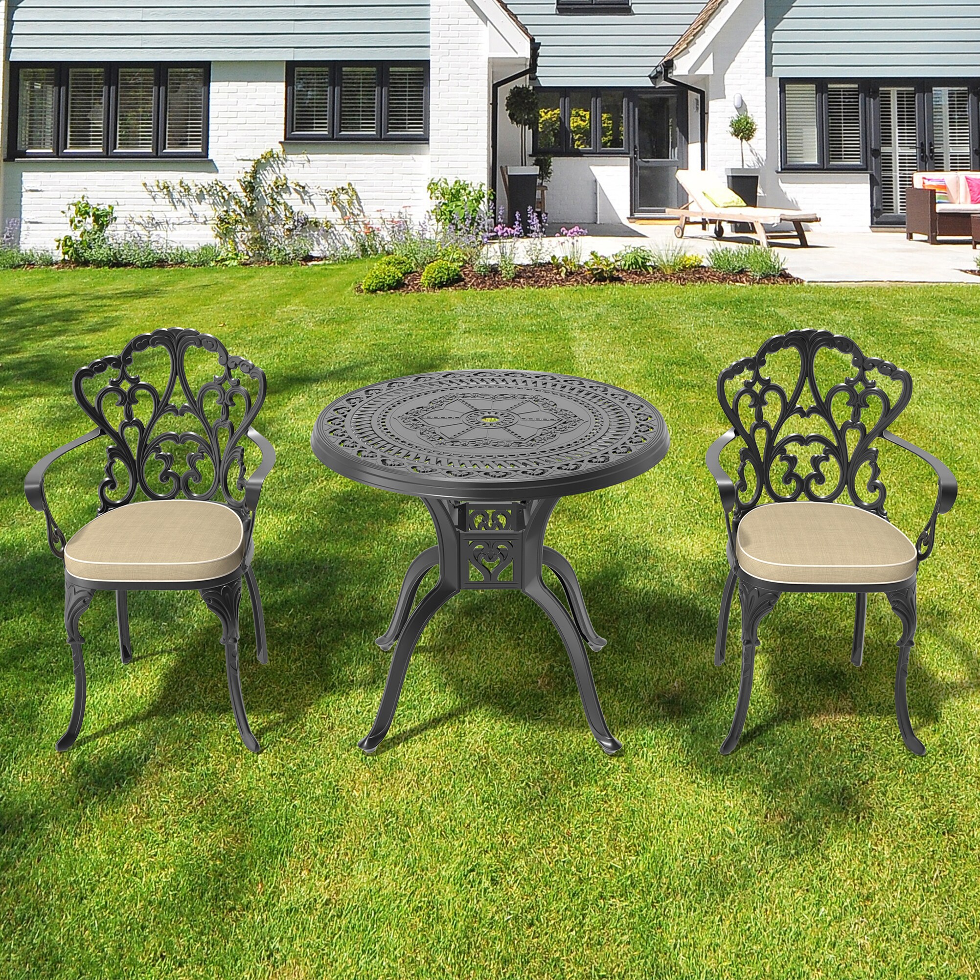 Kahomvis NICE-QP1092-059 Patio-Dining-Sets - View #2