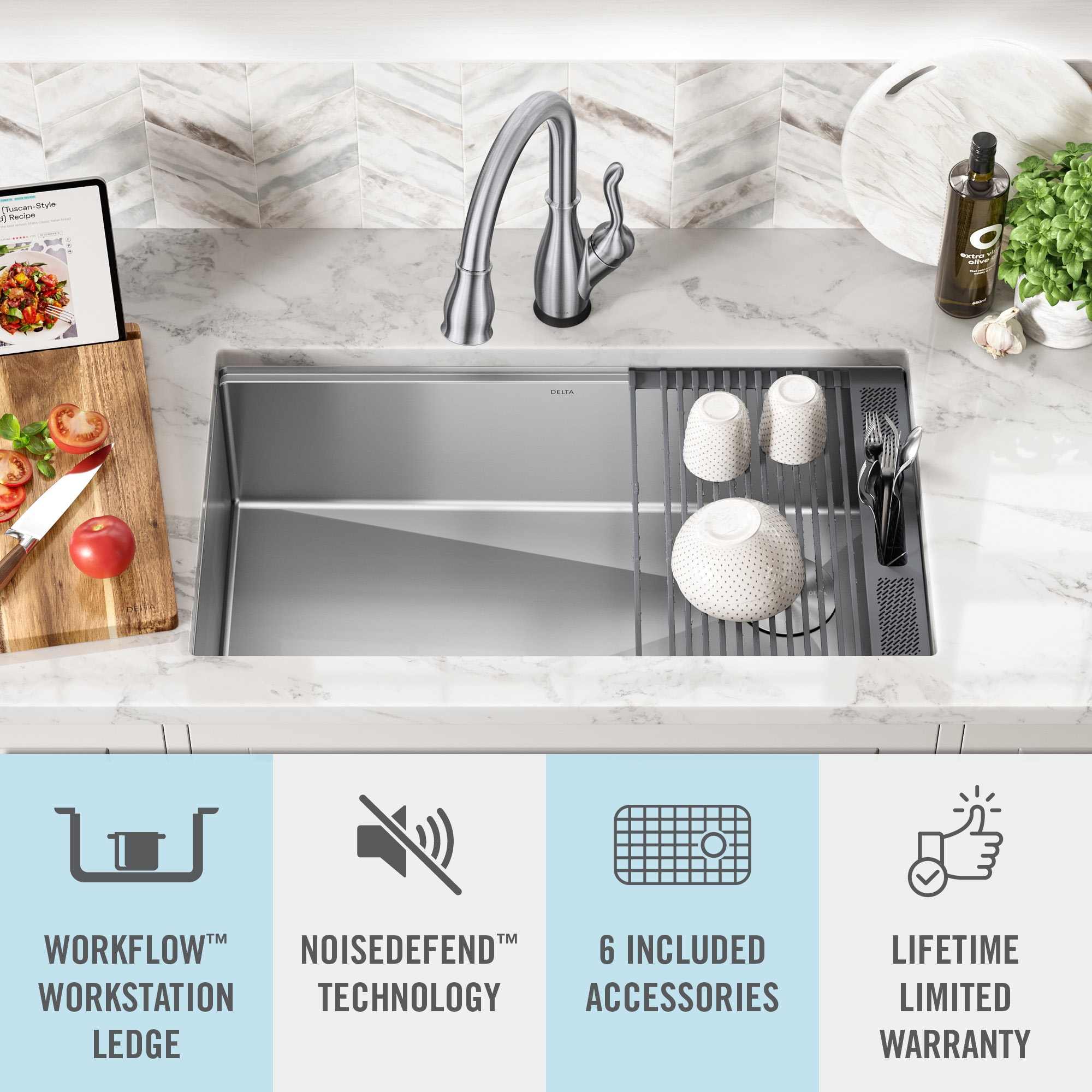 Delta 95B932-32S-SS Kitchen-Sinks - View #4