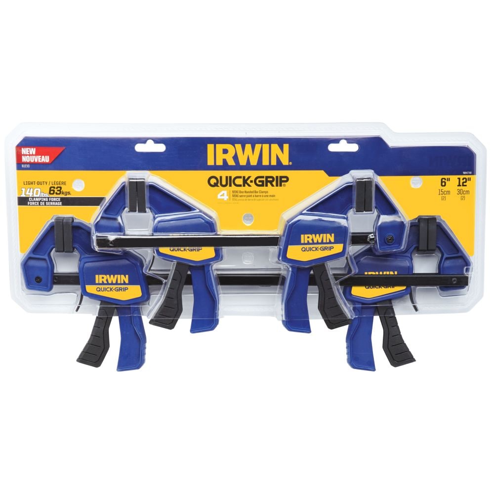 IRWIN 4-Pack QUICK-GRIP Clamp 1964748Z At Lowes.com