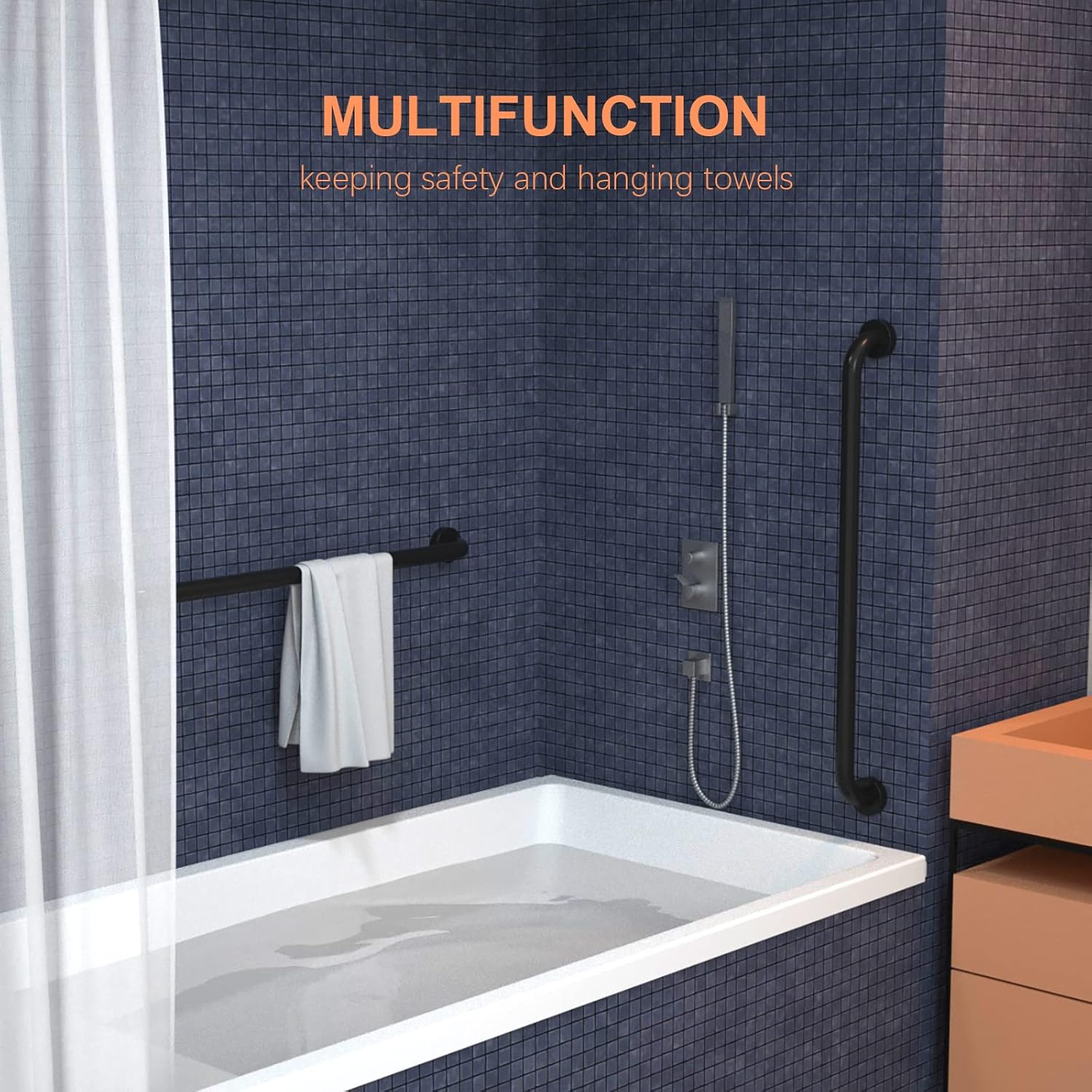 Numhew NHSEAN1285 Grab-Bars - View #2