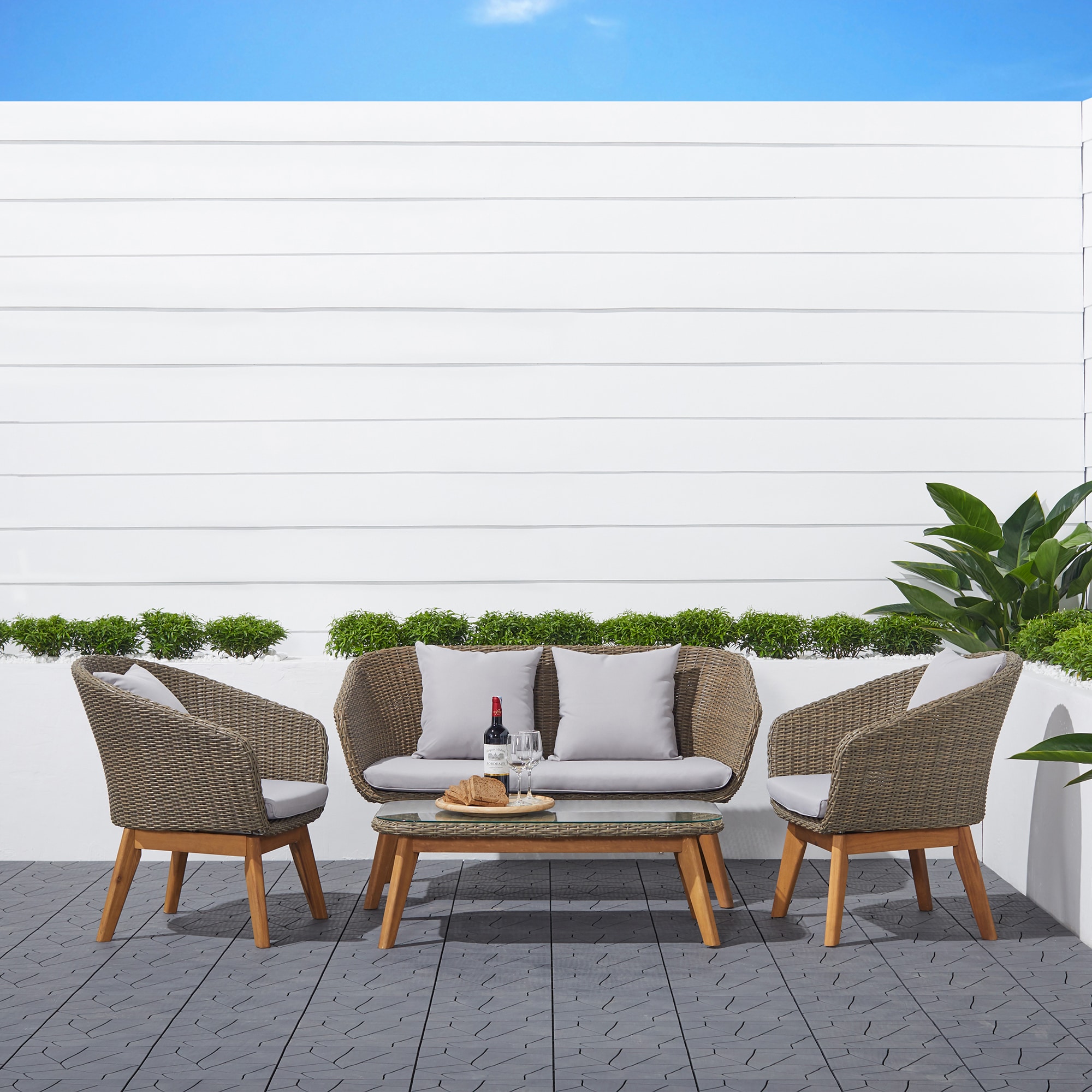 Clihome CB-49344 Patio-Conversation-Sets - View #2