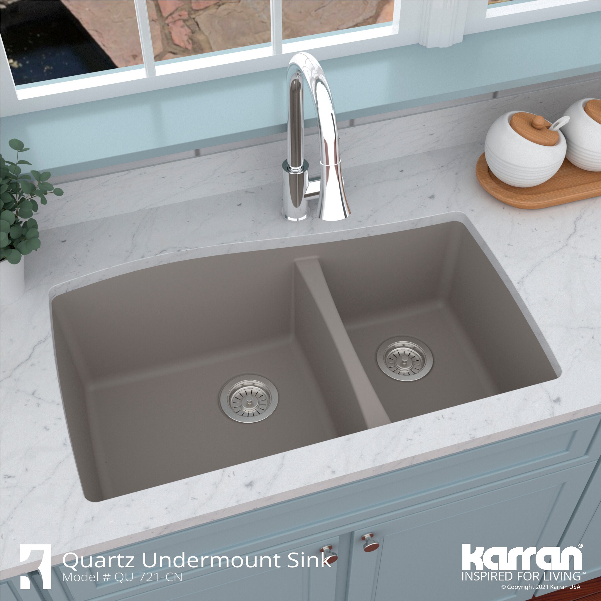 Karran QU-721-CN-PK1 Kitchen-Sinks - View #7