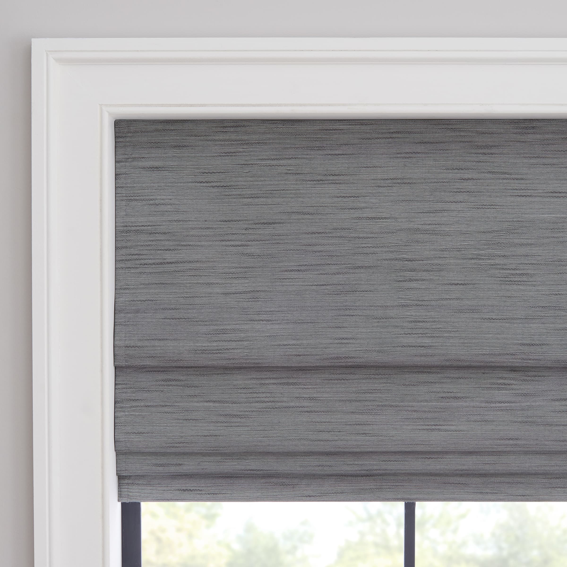 Eclipse 33-in x 64-in Charcoal Blackout Cordless Shade 27427303406 at ...