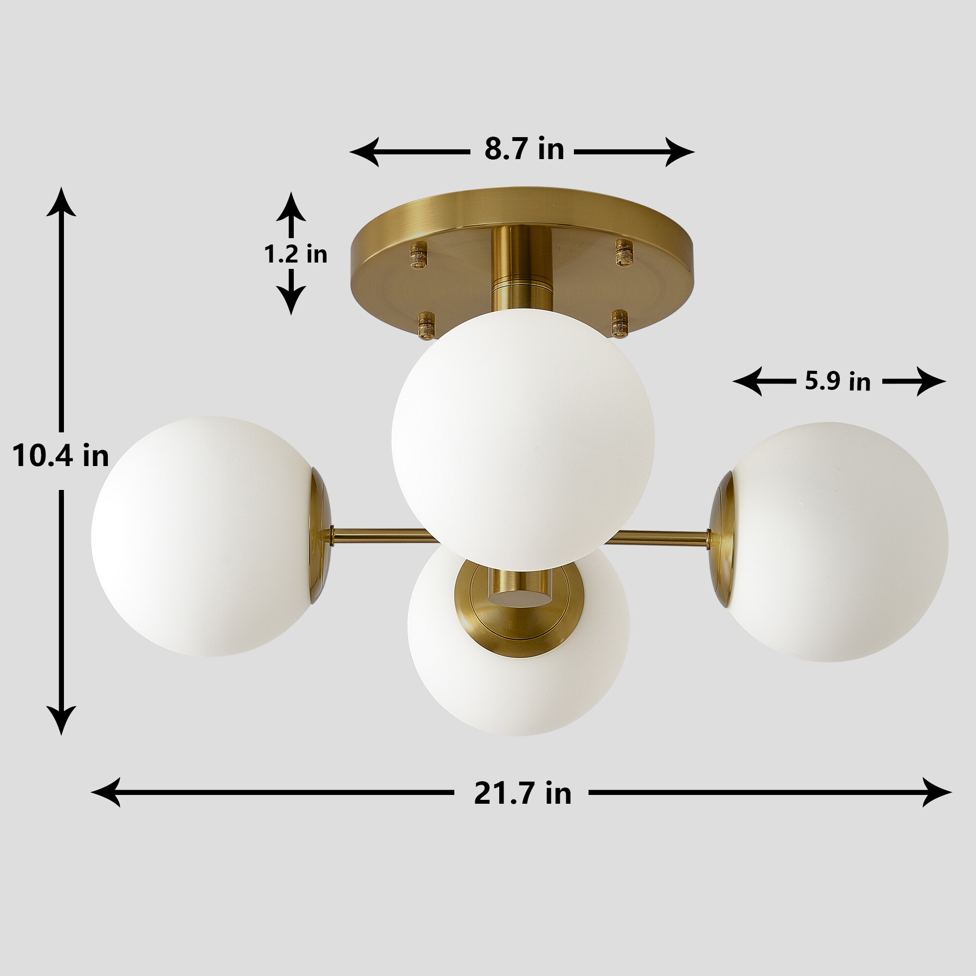 GZJunYo G-117-G flushmounts - View #7