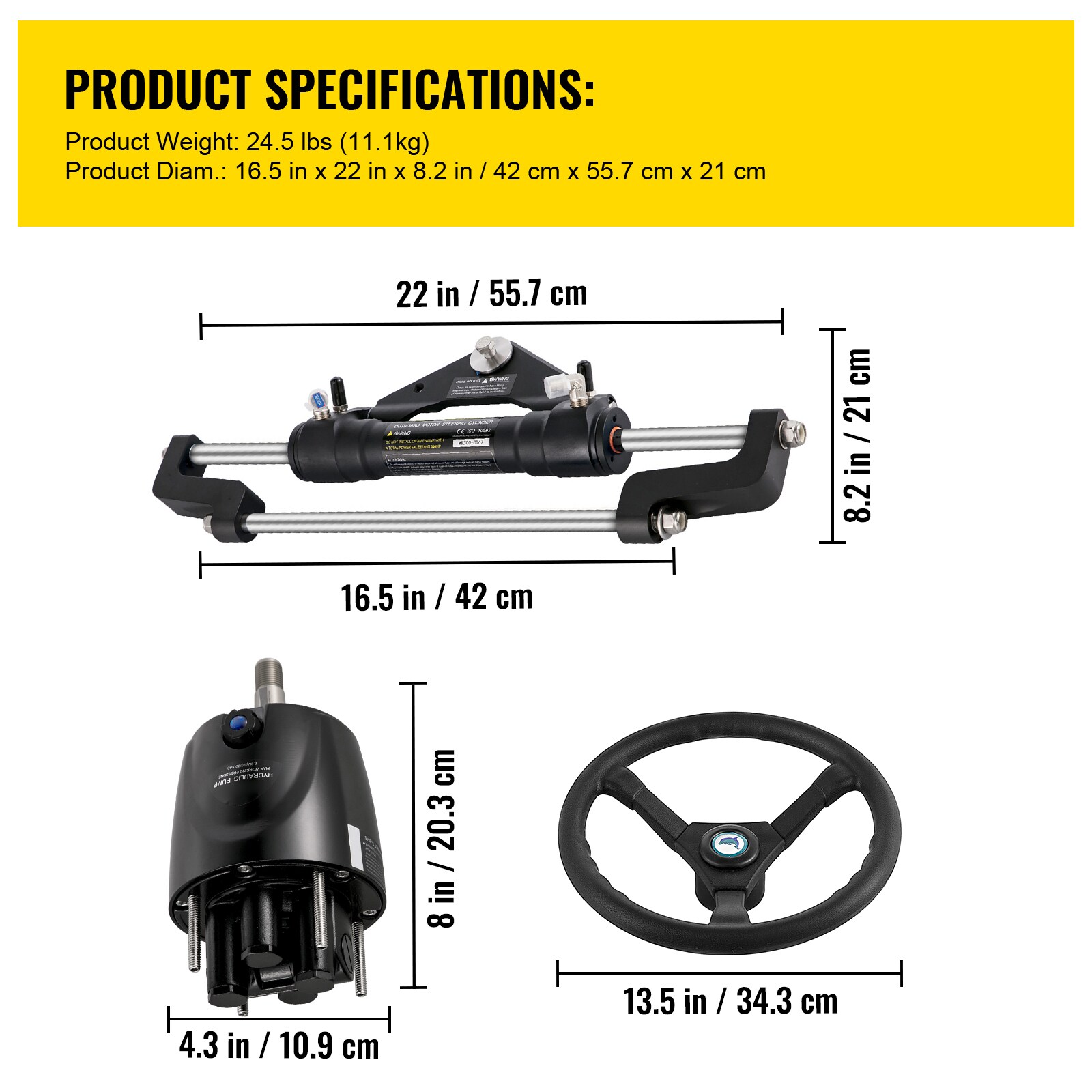 VEVOR SCYYDJHK640003333V0 Boat-Control-Cables - View #7
