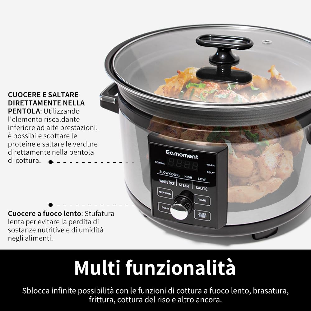 VEELIKE 02000-10354-MC-ZN Stock-Pots - View #2